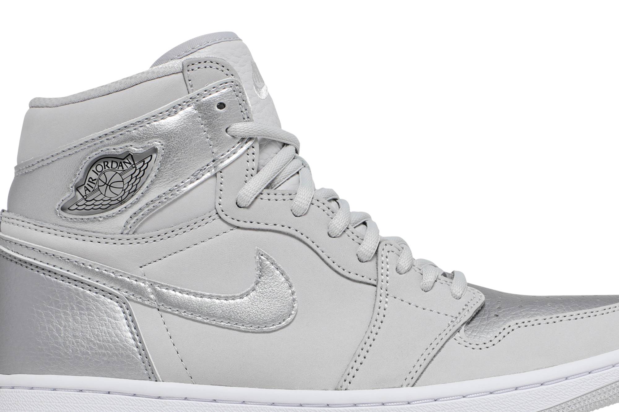 Air Jordan 1 Retro High OG CO.JP ‘Metallic Silver / Neutral Grey’ 2020 DC1788-029