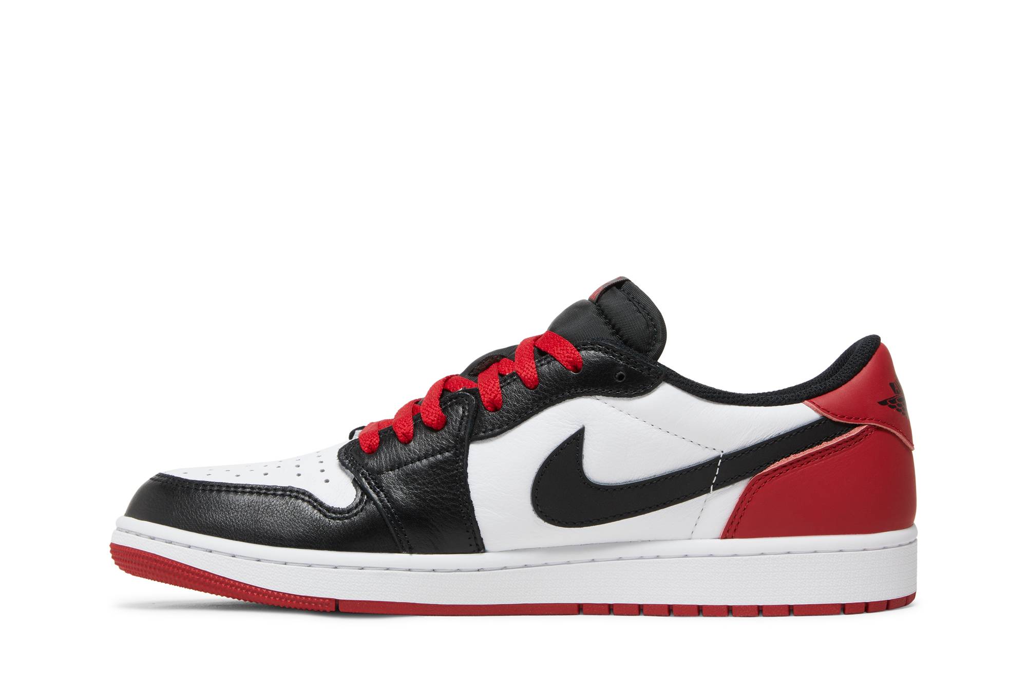Air Jordan 1 Retro Low OG Black Toe CZ0790-106 Nicesnk