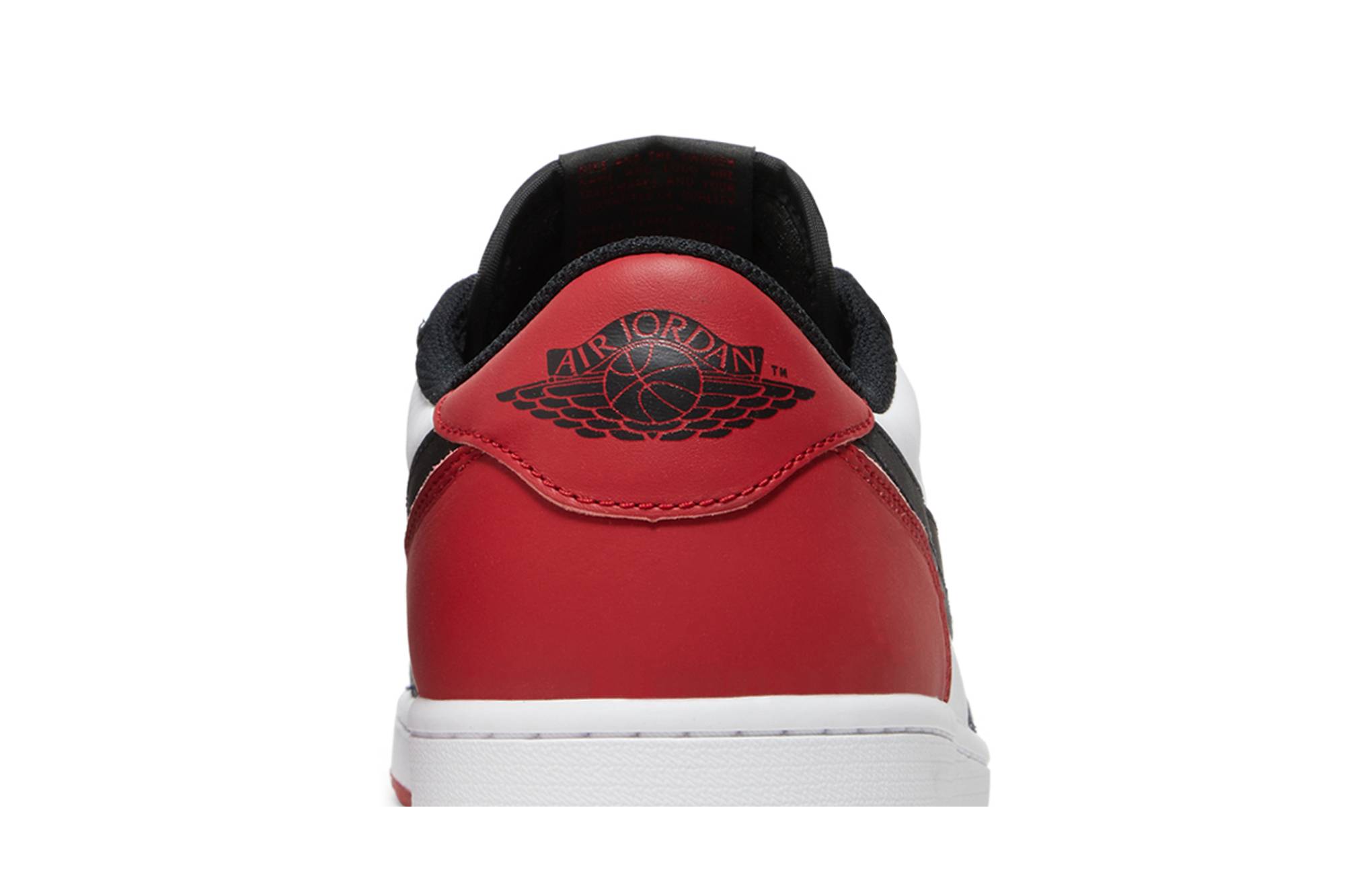 Air Jordan 1 Retro Low OG Black Toe CZ0790-106 Nicesnk