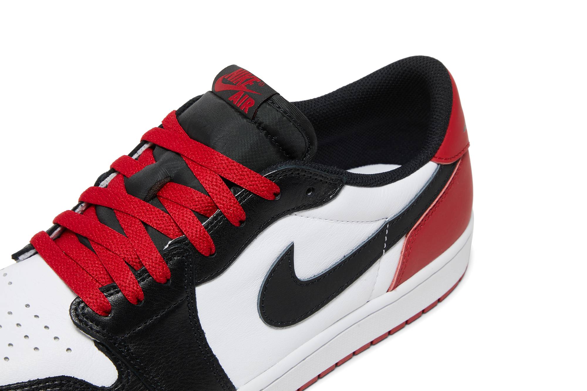 Air Jordan 1 Retro Low OG Black Toe CZ0790-106 Nicesnk