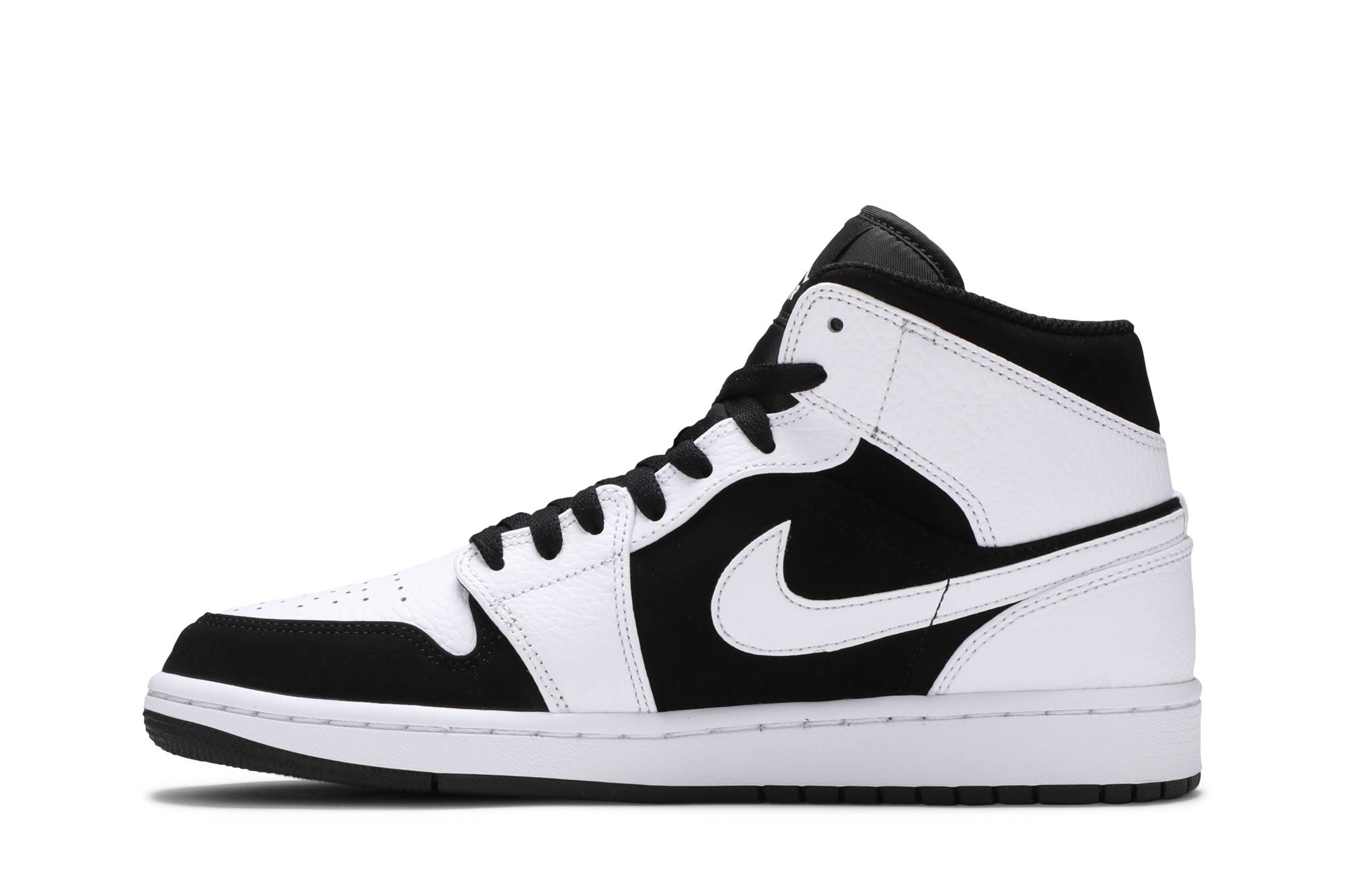Air Jordan 1 Retro Mid Tuxedo 554724-113 Nicesnk
