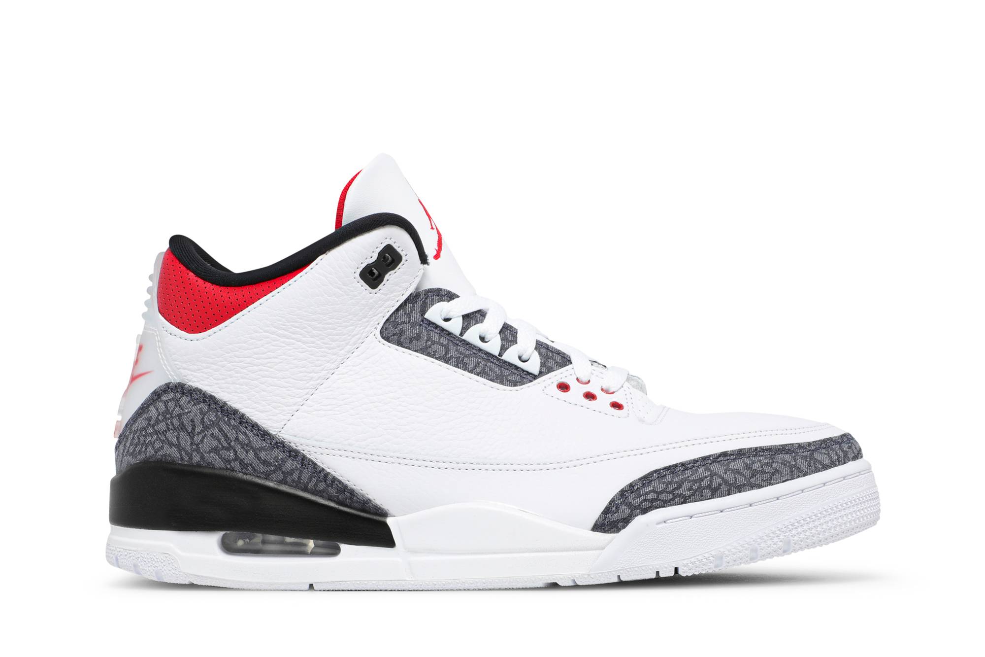 Air Jordan 3 Retro Denim SE Fire Red  CZ6431-100 Nicesnk