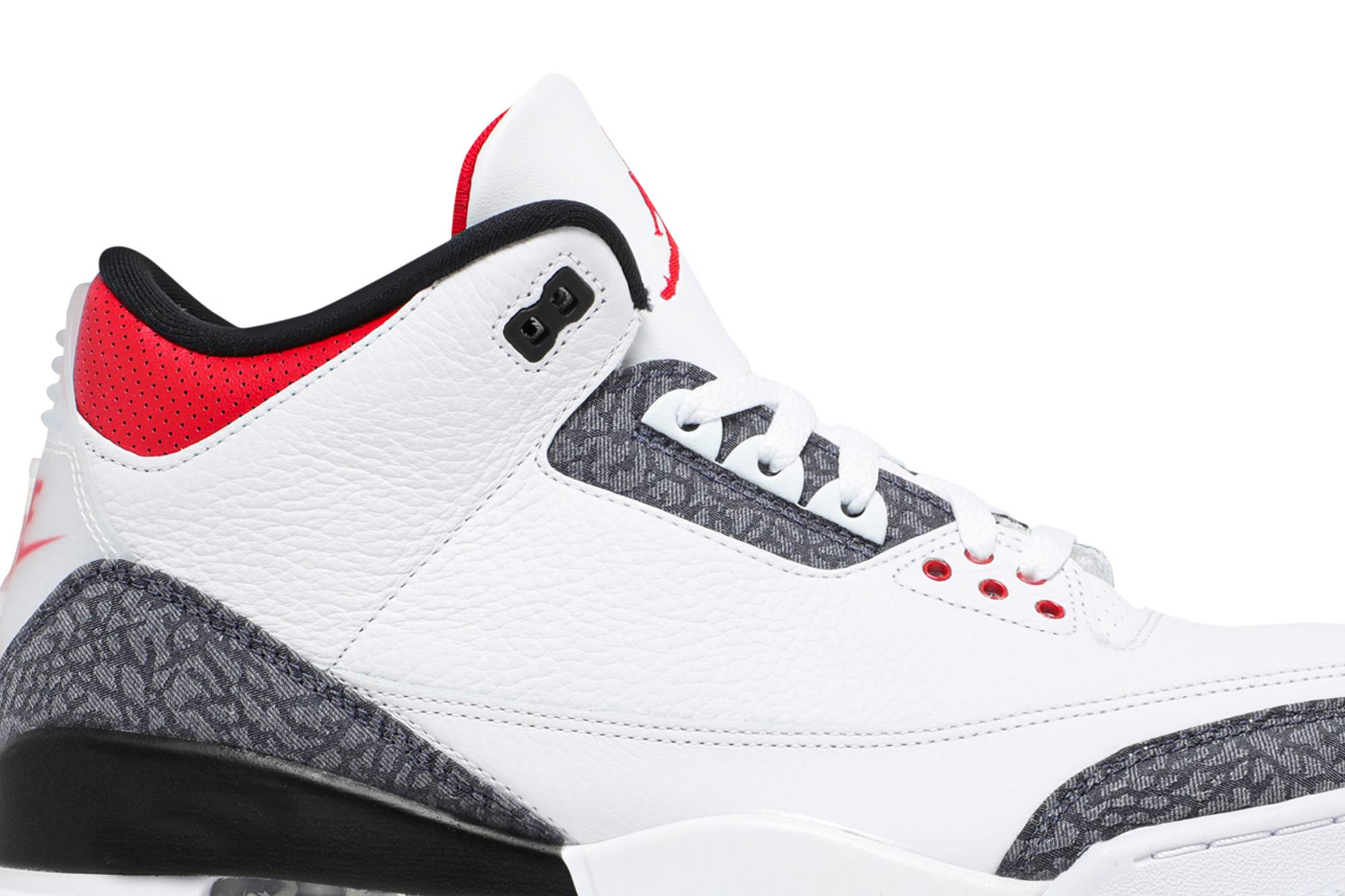 Air Jordan 3 Retro Denim SE Fire Red  CZ6431-100 Nicesnk