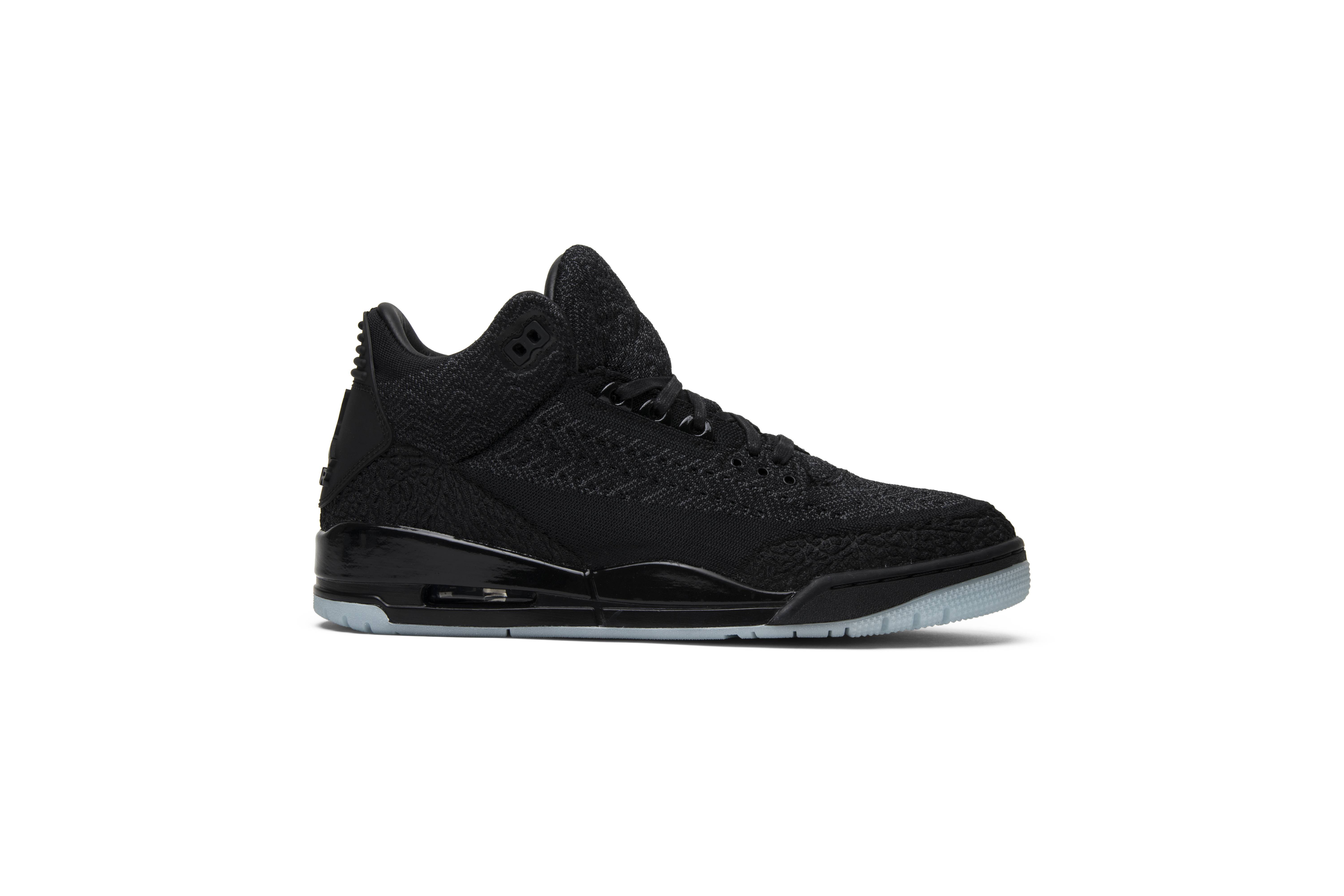 Air Jordan 3 Retro Flyknit Black AQ1005-001 Nicesnk