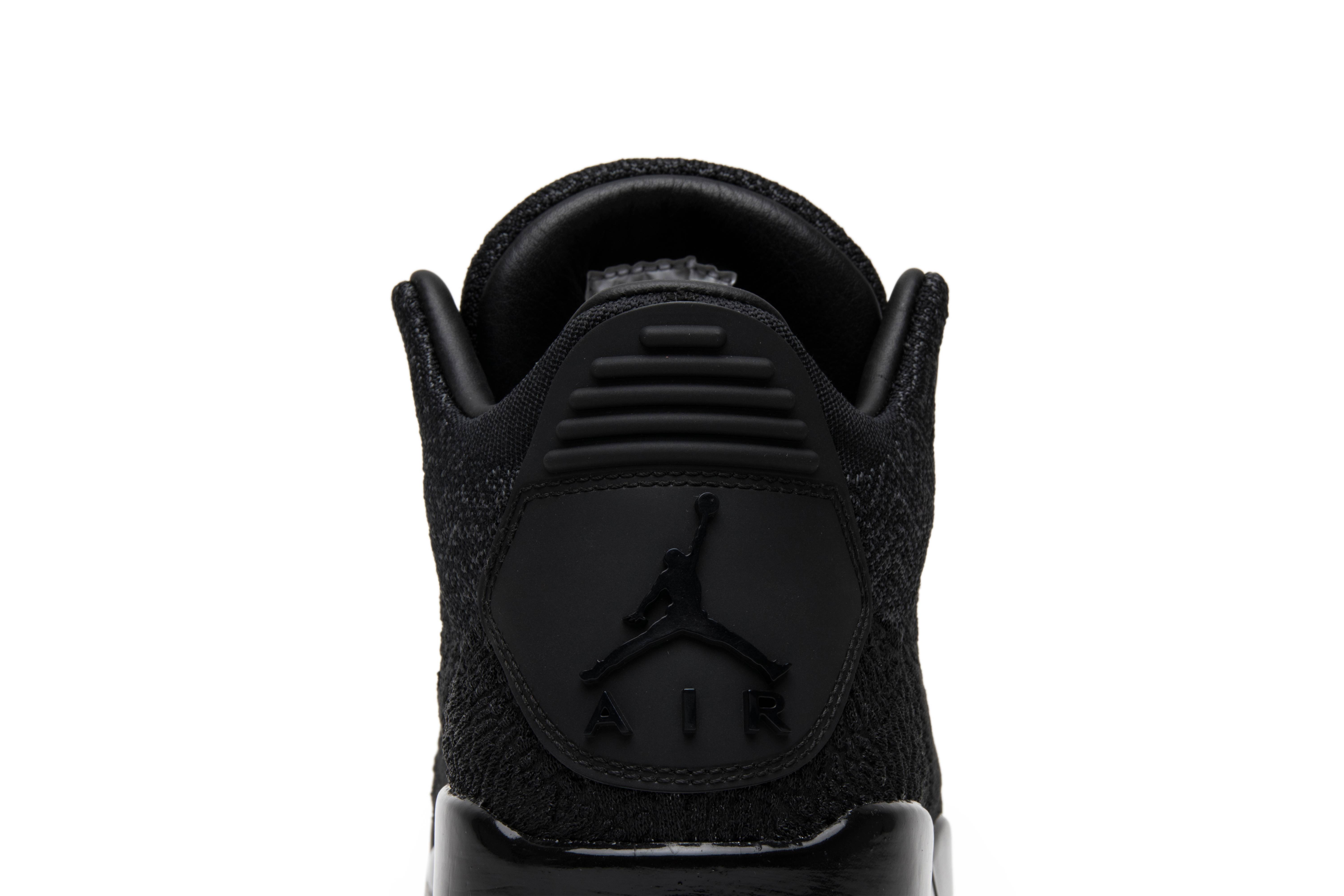 Air Jordan 3 Retro Flyknit Black AQ1005-001 Nicesnk