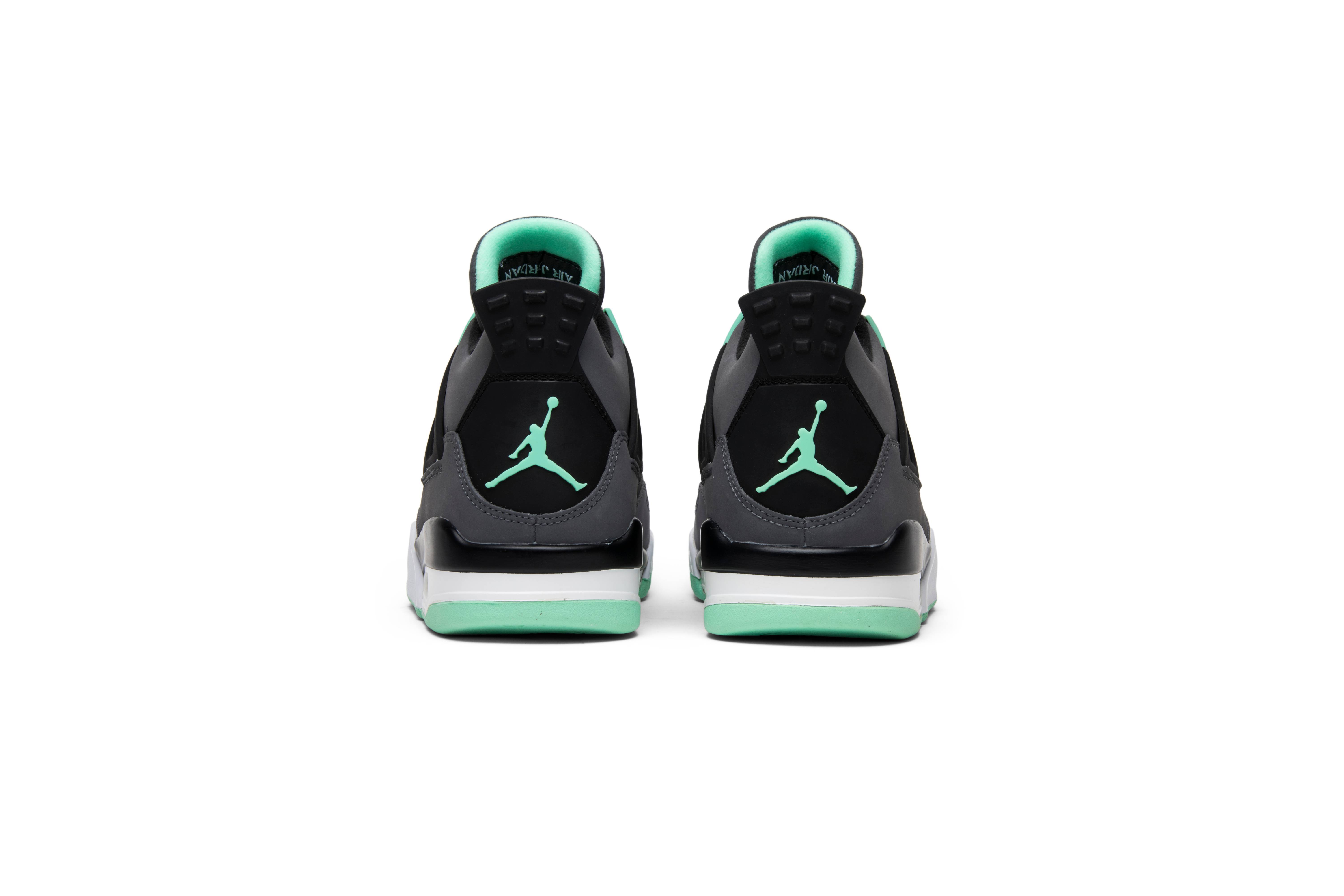 Air Jordan 4 Retro Green Glow 308497-033 Nicesnk