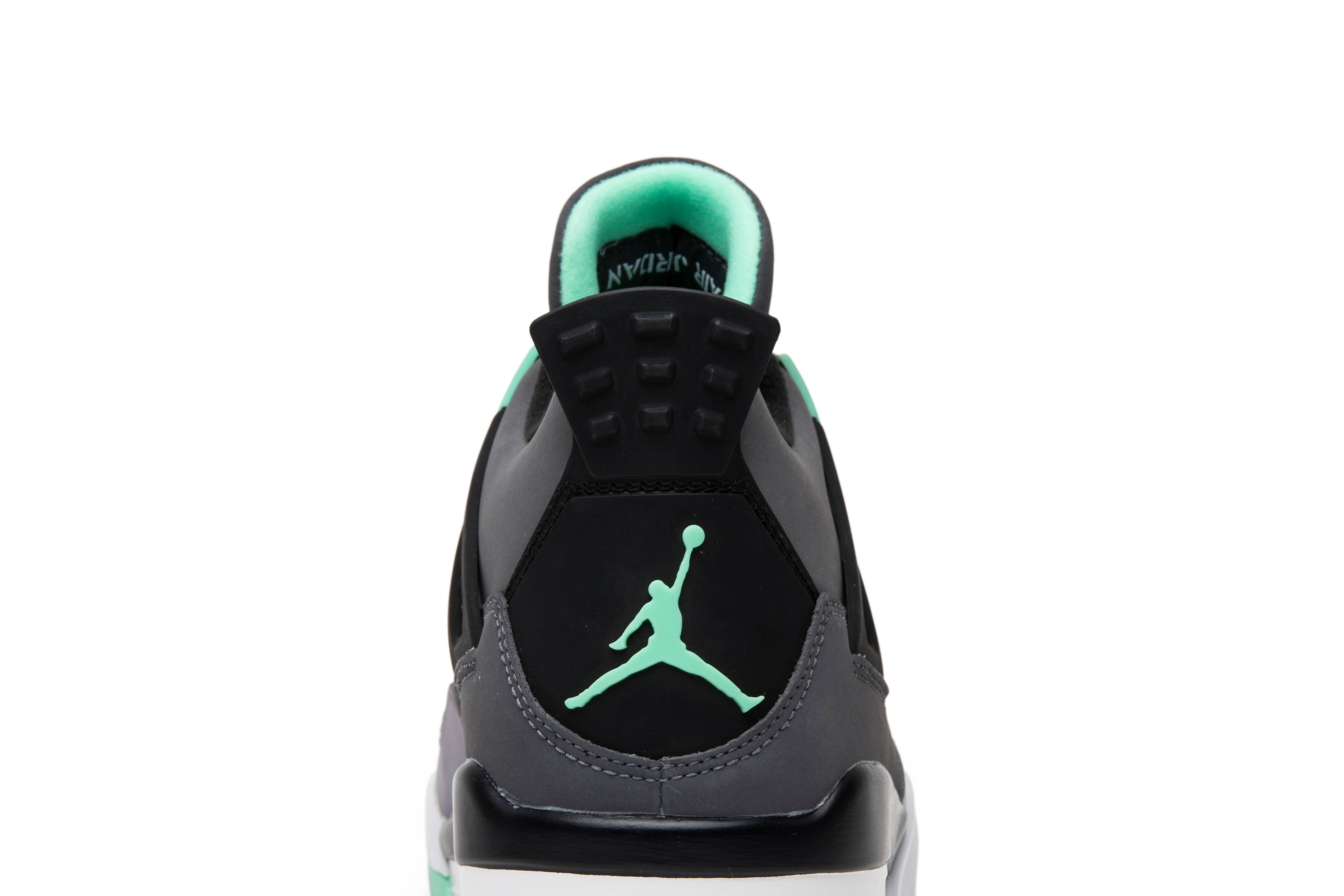 Air Jordan 4 Retro Green Glow 308497-033 Nicesnk