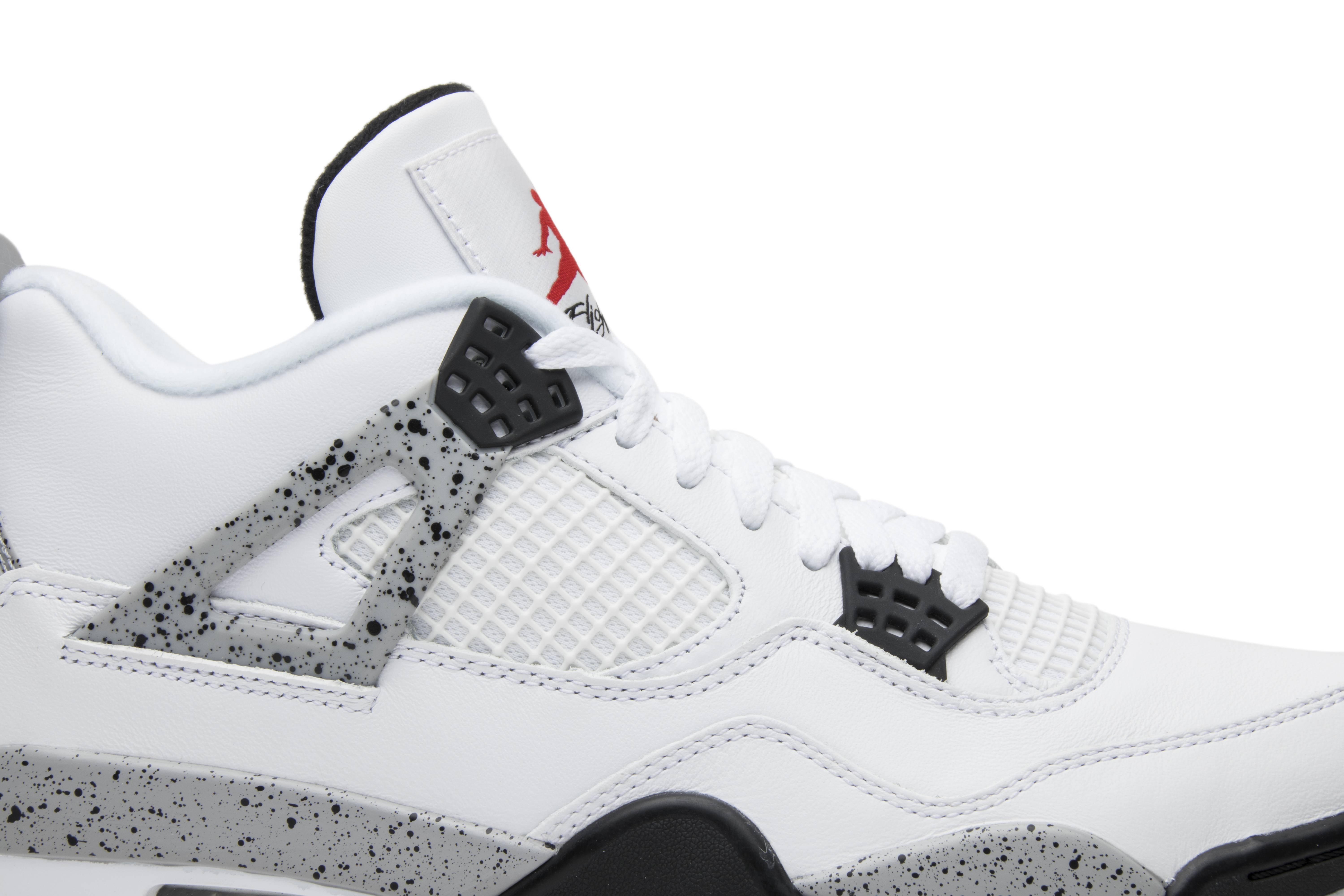 Air Jordan 4 Retro OG White Cement 2016 840606-192 Nicesnk