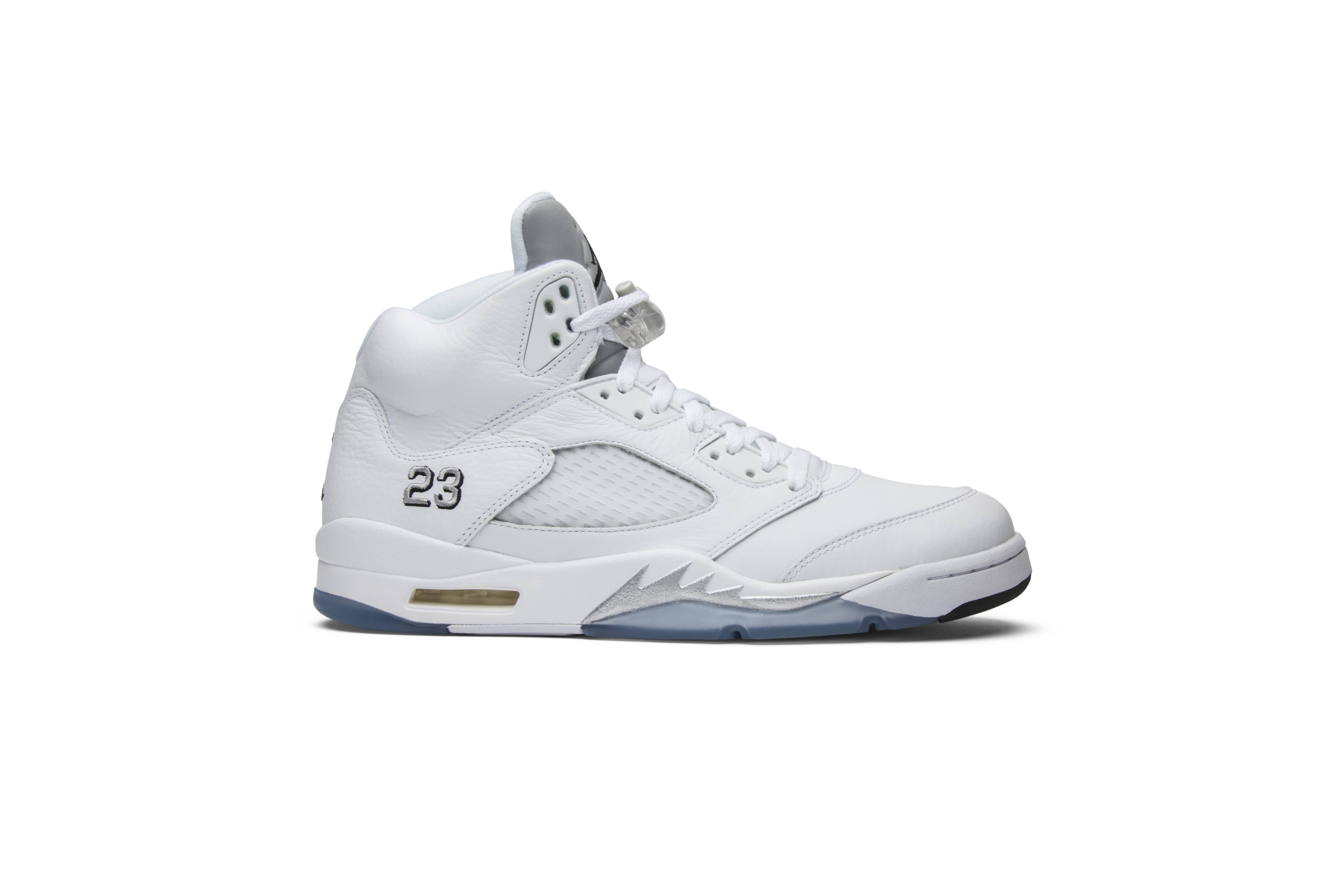 Air Jordan 5 Retro Metallic White 2015 136027-130 Nicesnk