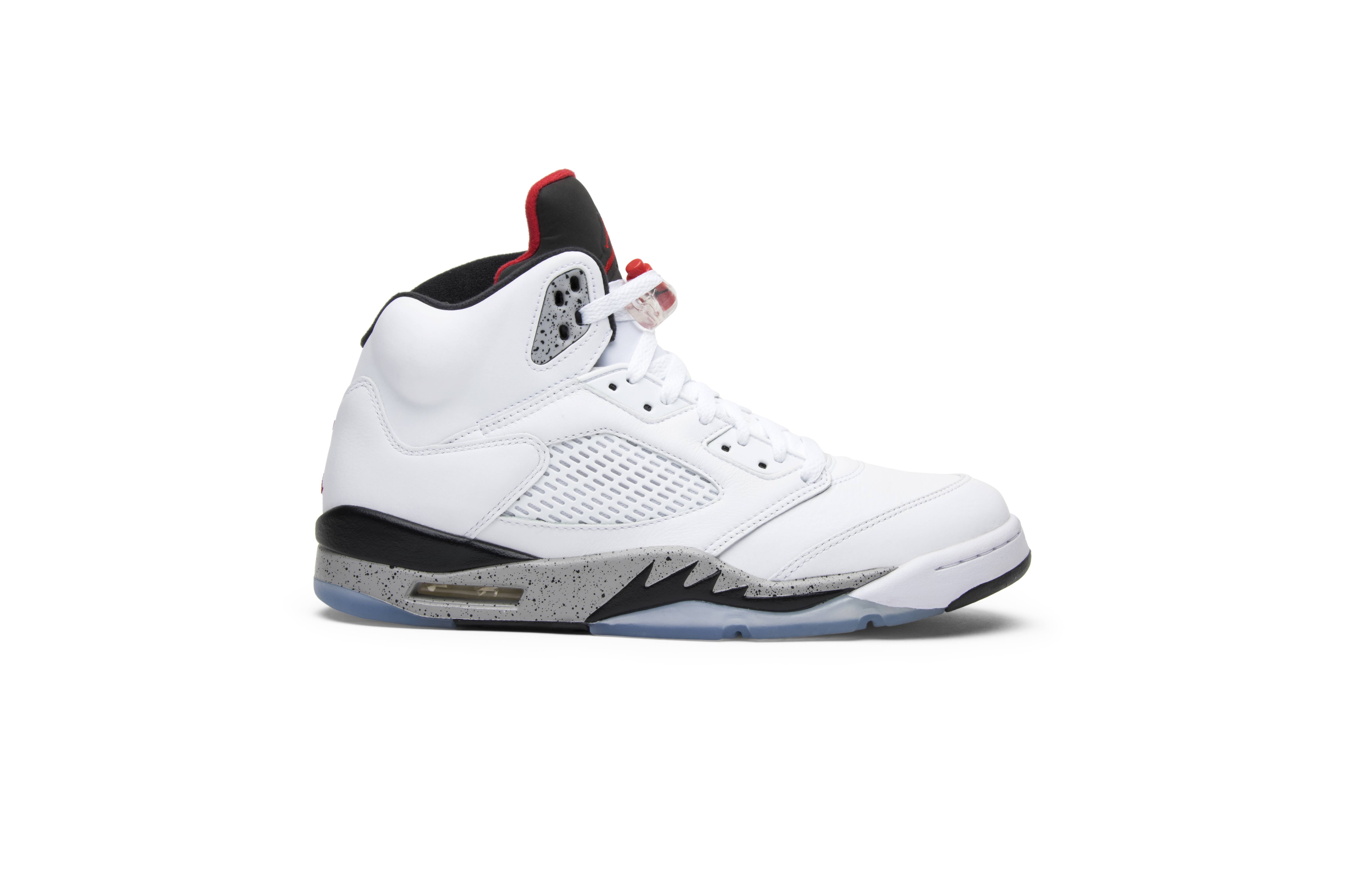 Air Jordan 5 Retro White Cement 136027-104 Nicesnk