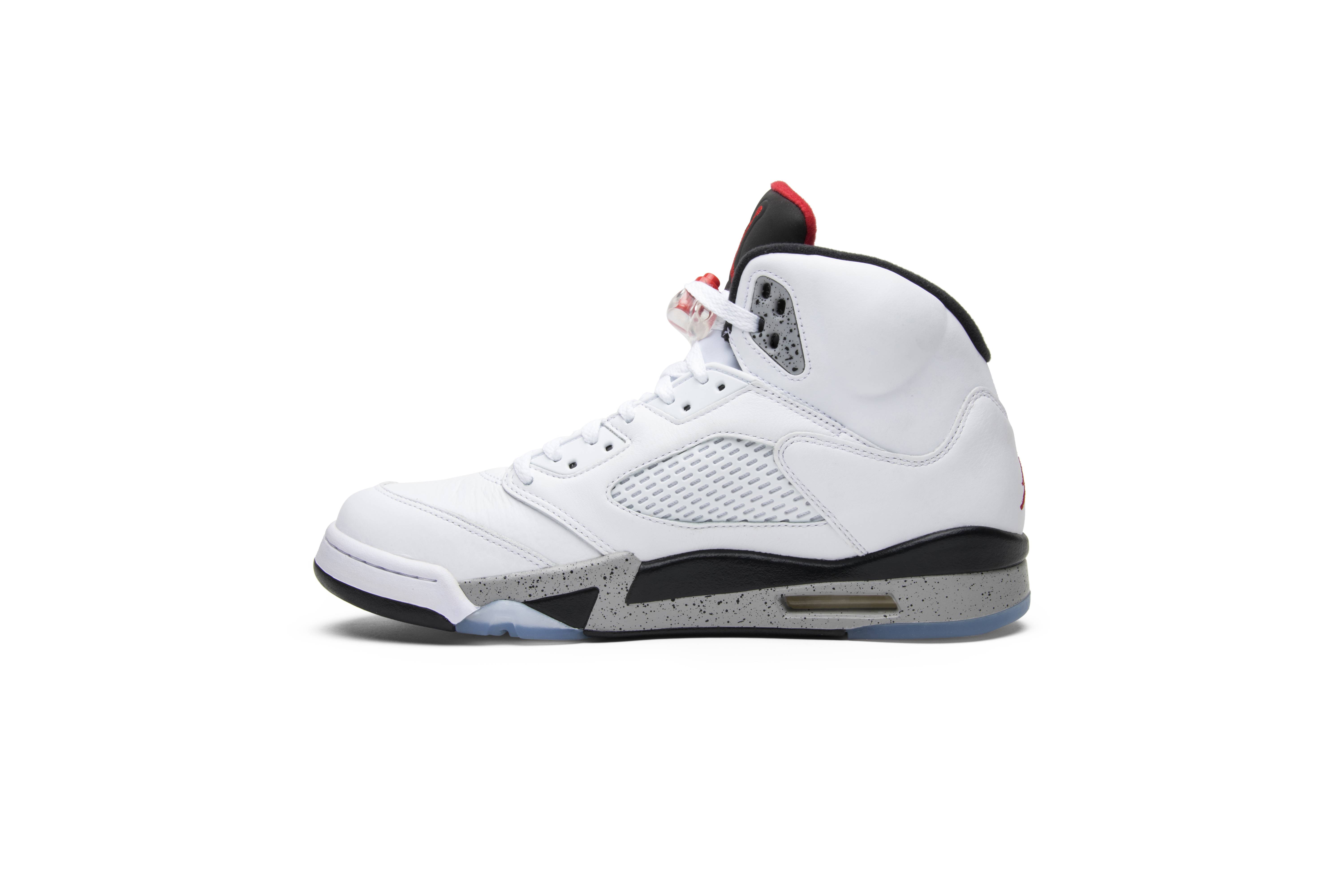 Air Jordan 5 Retro White Cement 136027-104 Nicesnk