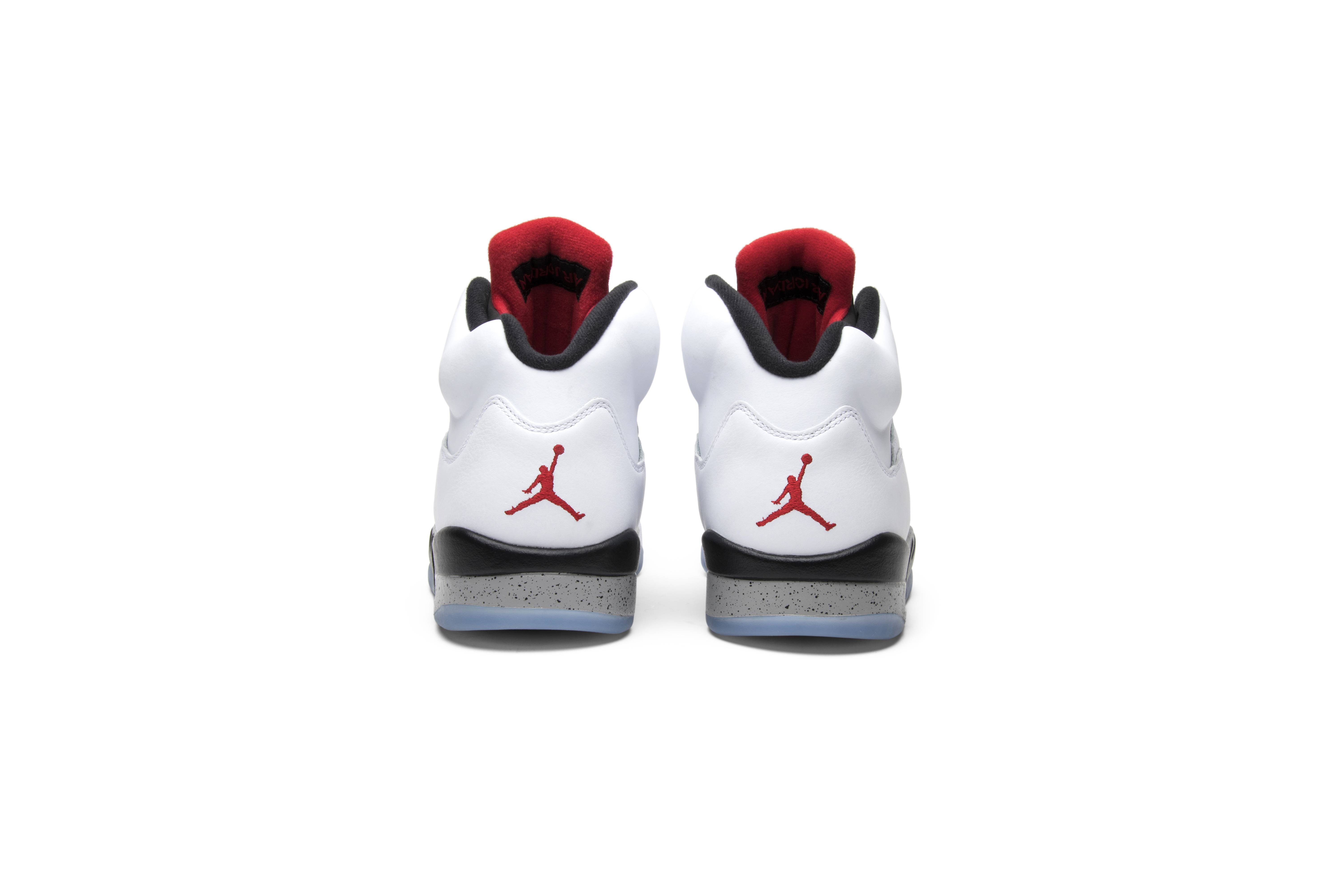 Air Jordan 5 Retro White Cement 136027-104 Nicesnk
