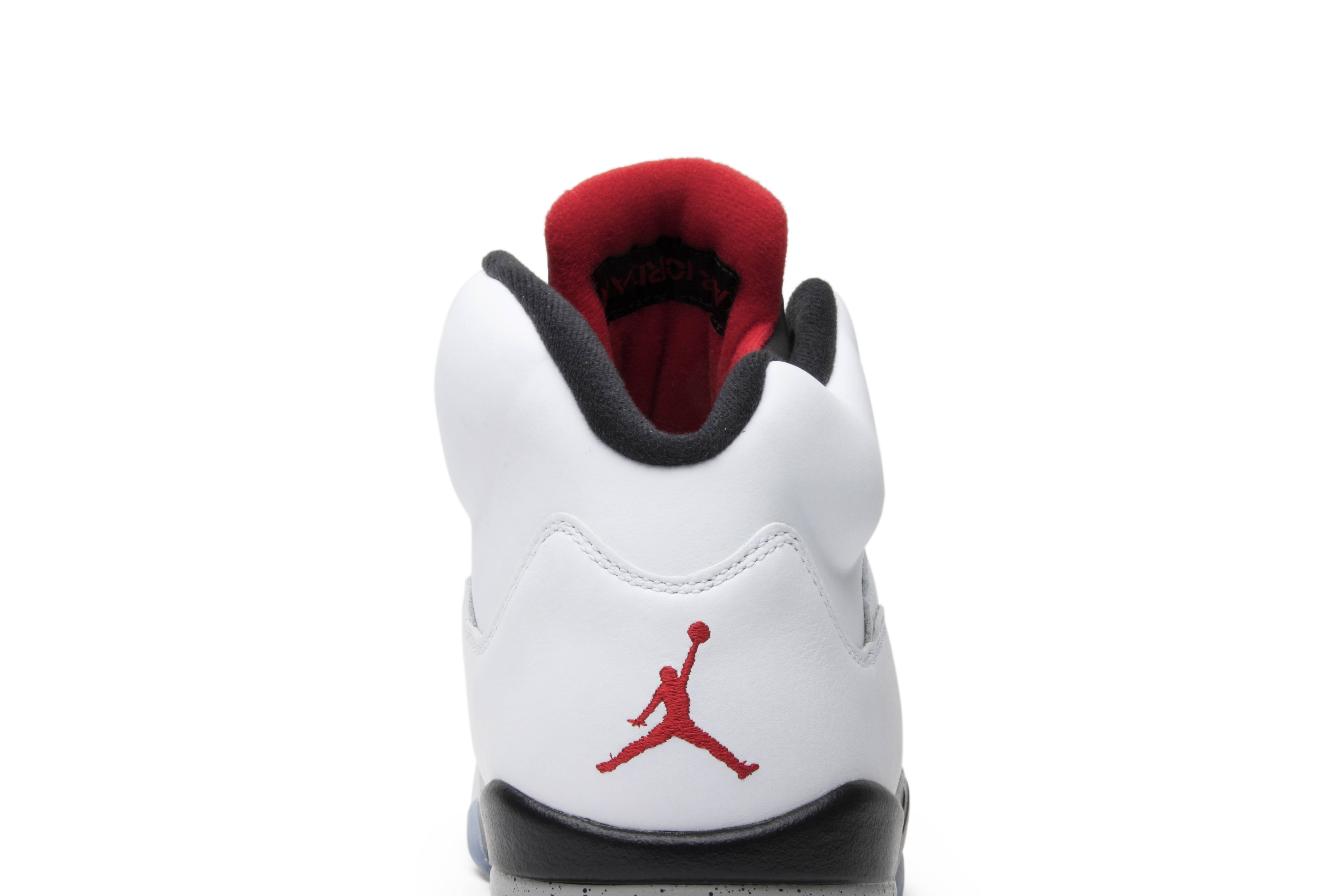 Air Jordan 5 Retro White Cement 136027-104 Nicesnk