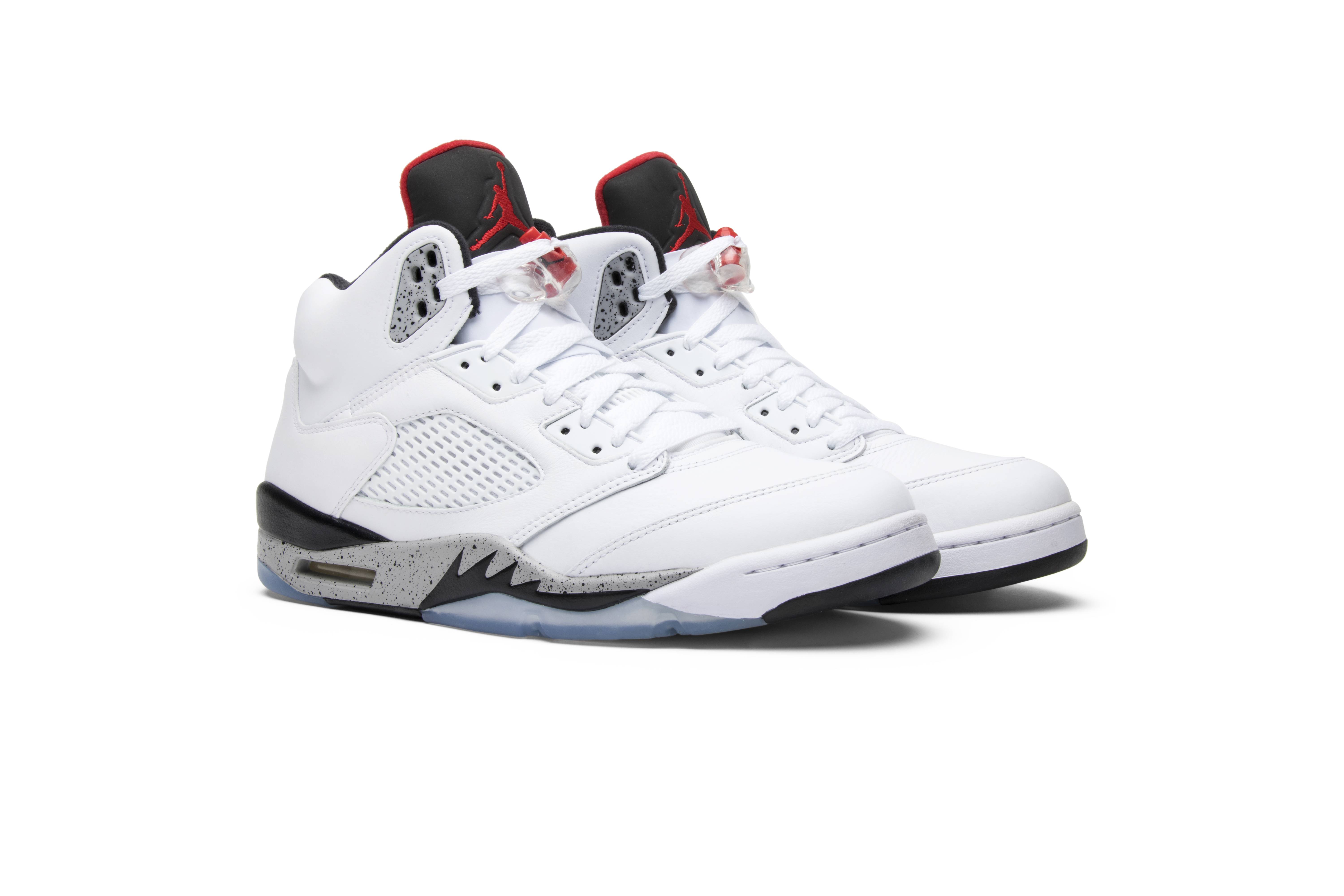 Air Jordan 5 Retro White Cement 136027-104 Nicesnk