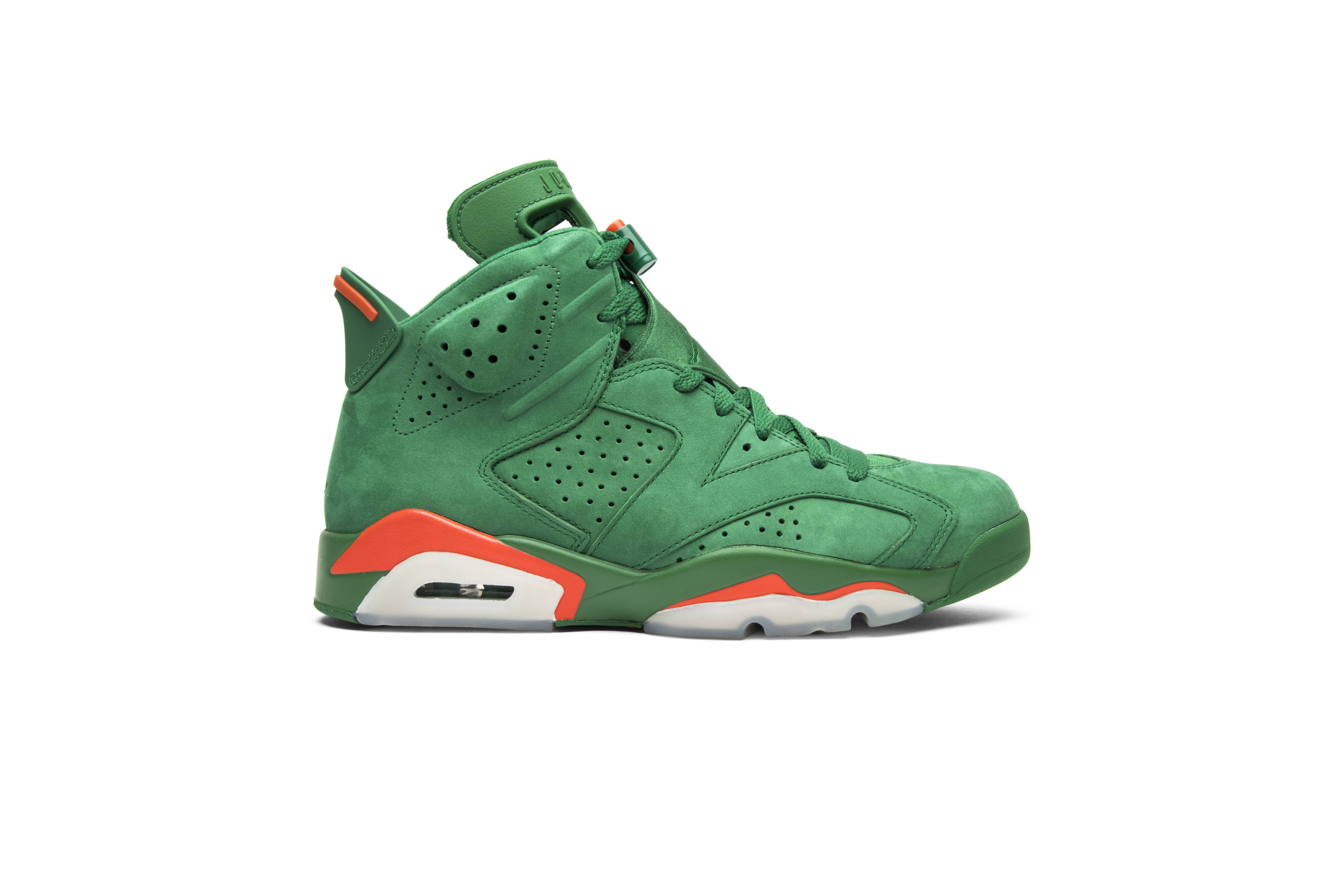 Air Jordan 6 Retro NRG Green Suede Gatorade AJ5986-335 Nicesnk