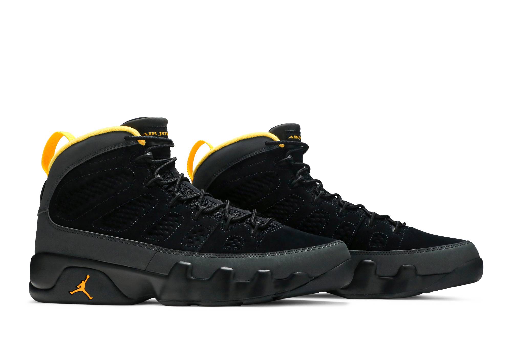 Air Jordan 9 Retro Dark Charcoal University Gold CT8019-070 Nicesnk
