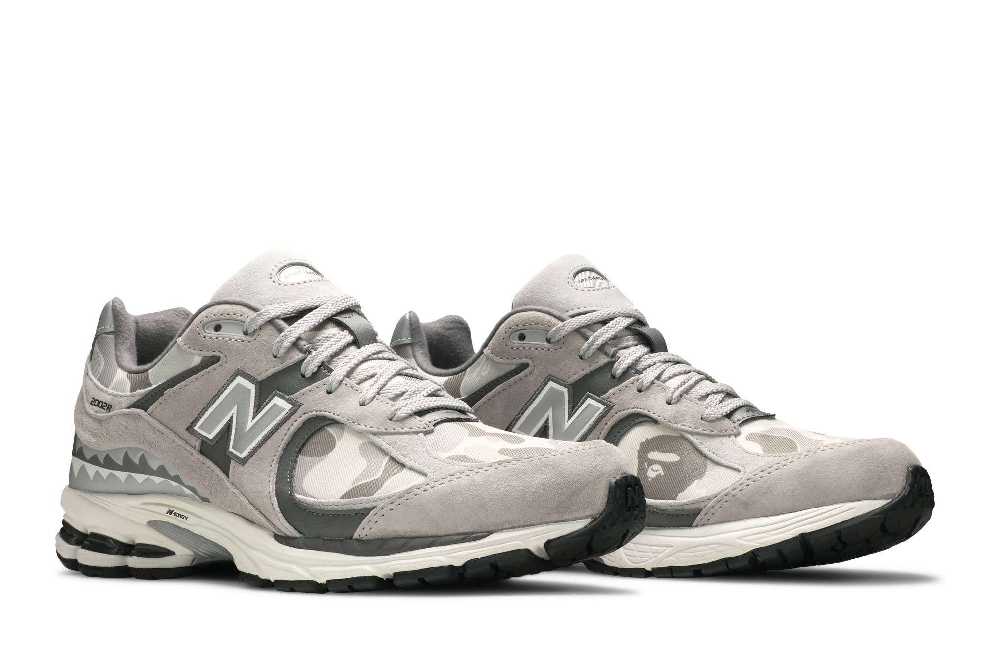 BAPE x New Balance 2002R Apes Together Strong – Grey Camo M2002RBG Nicesnk