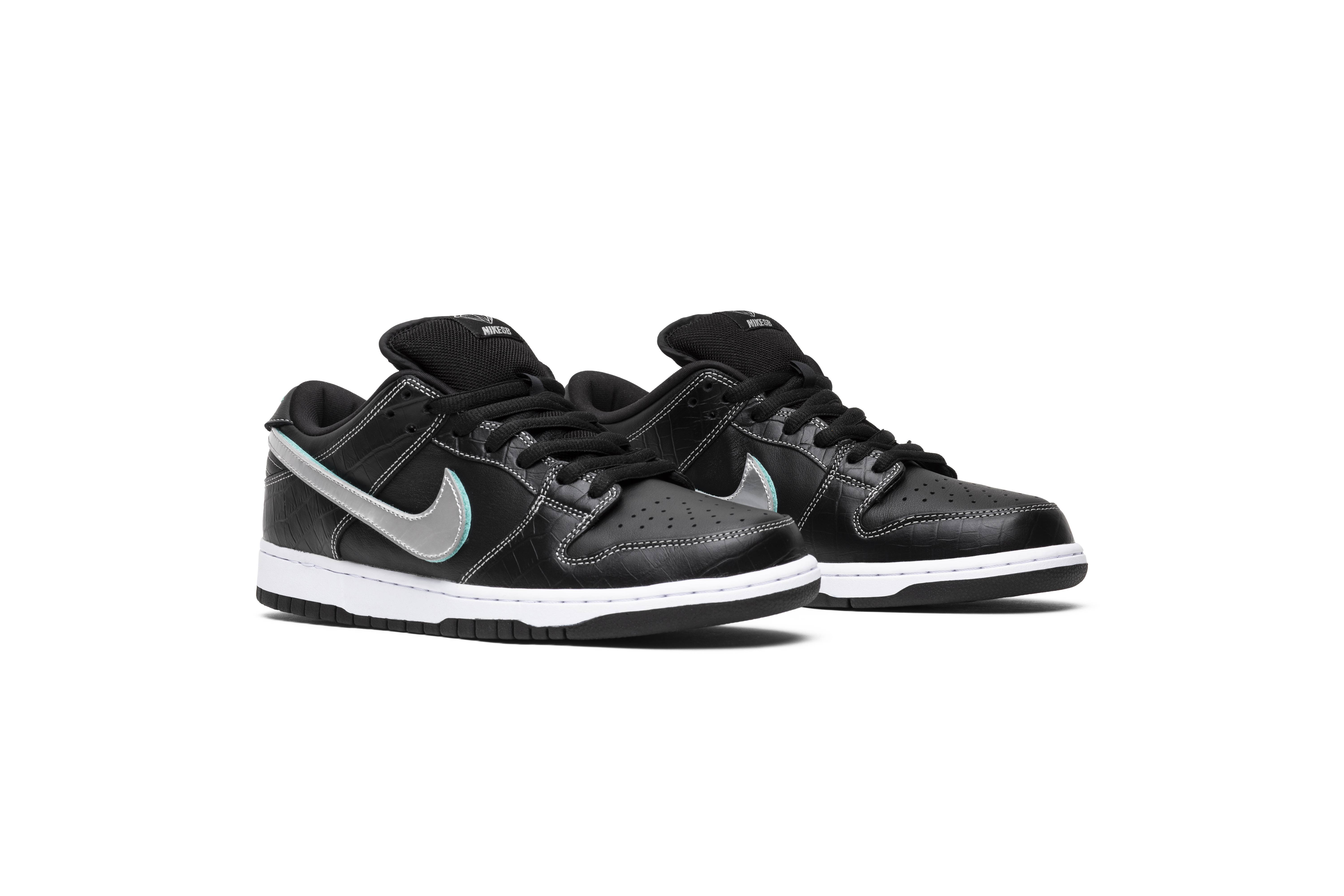 diamond S*pply co. x nike sb dunk low pro ‘black diamond’ bv1310-001