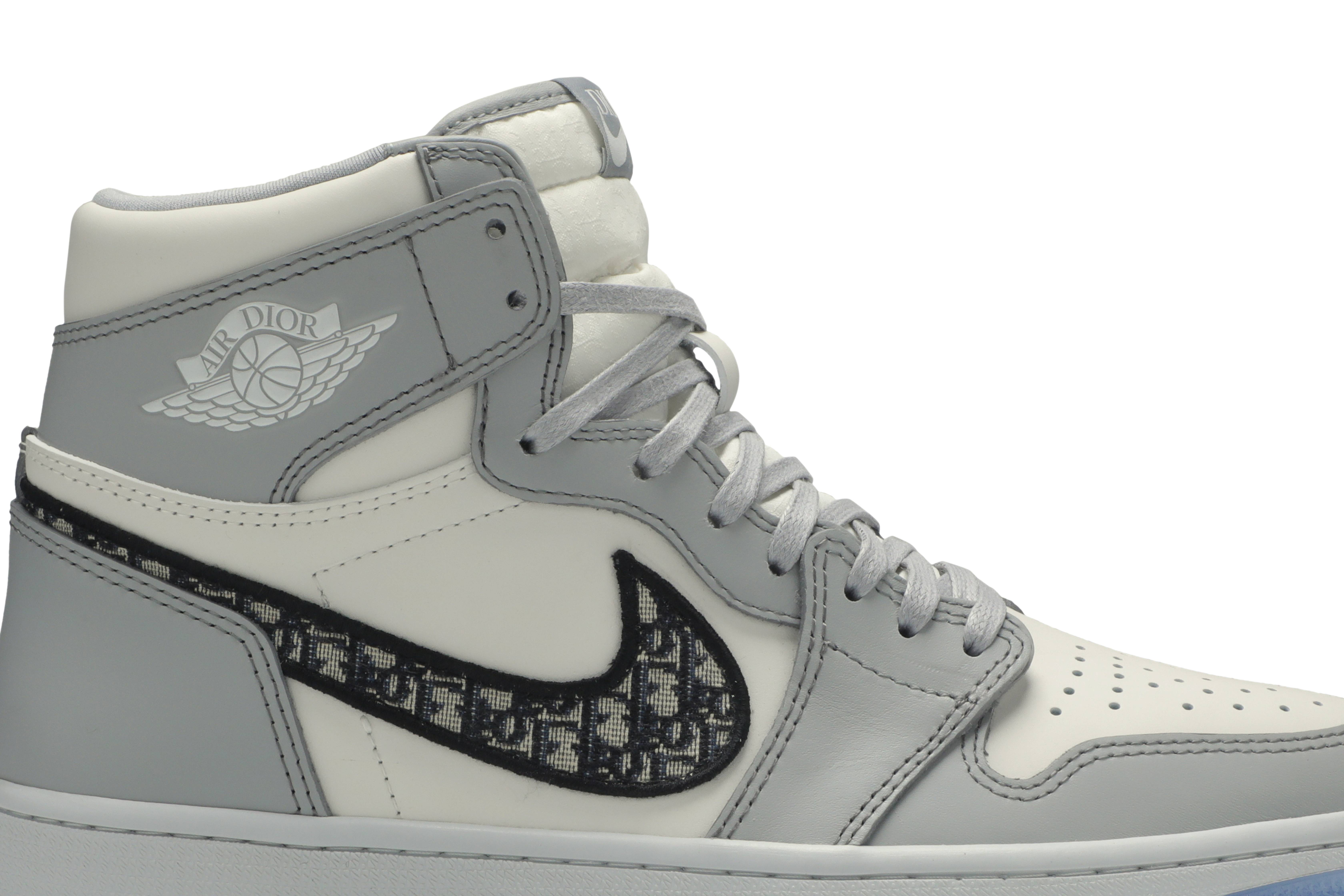 D*or x air jordan 1 high wolf grey cn8607-002 nicesnk