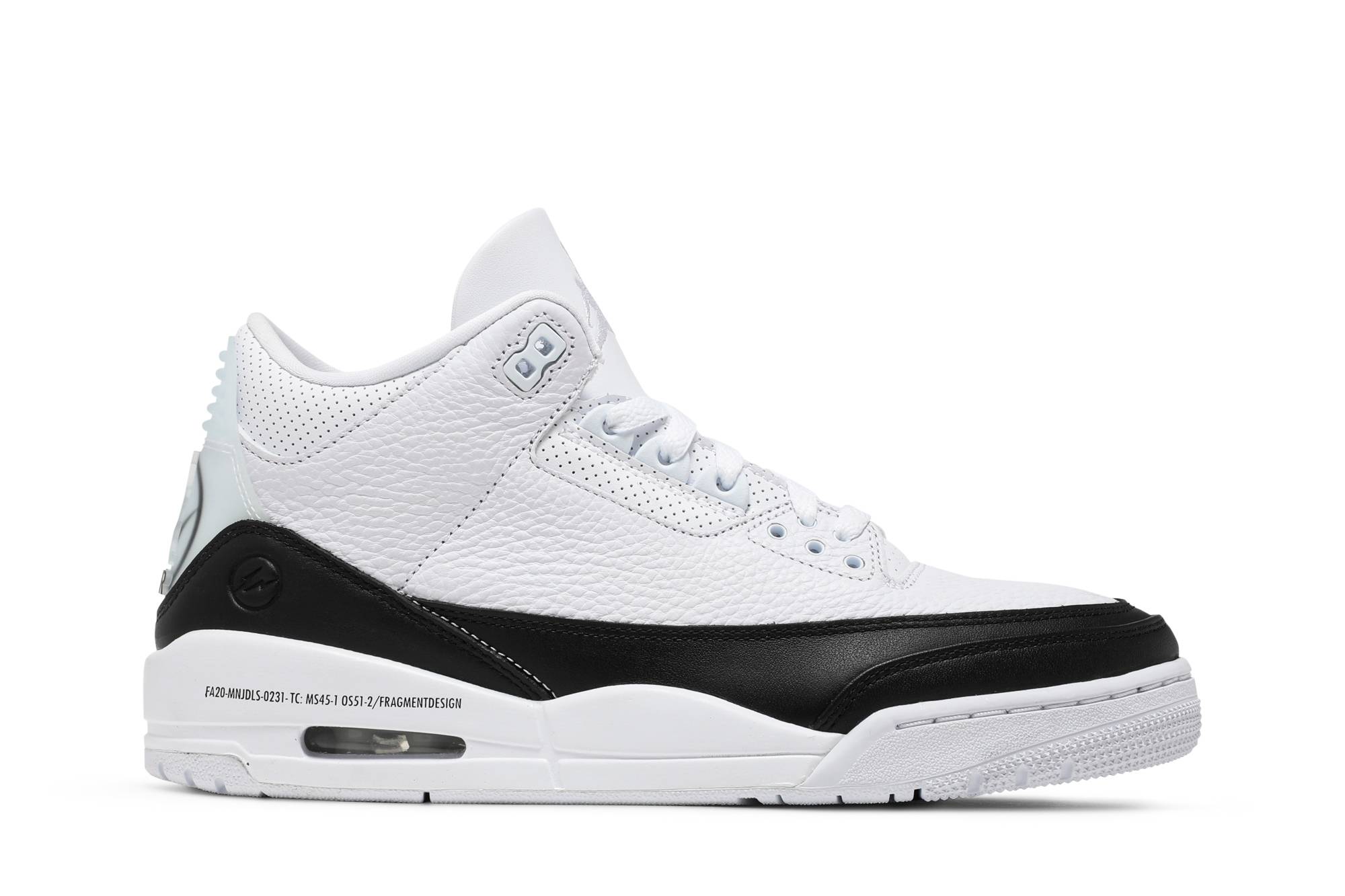 Fragment Design x Air Jordan 3 Retro SP White DA3595-100 Nicesnk
