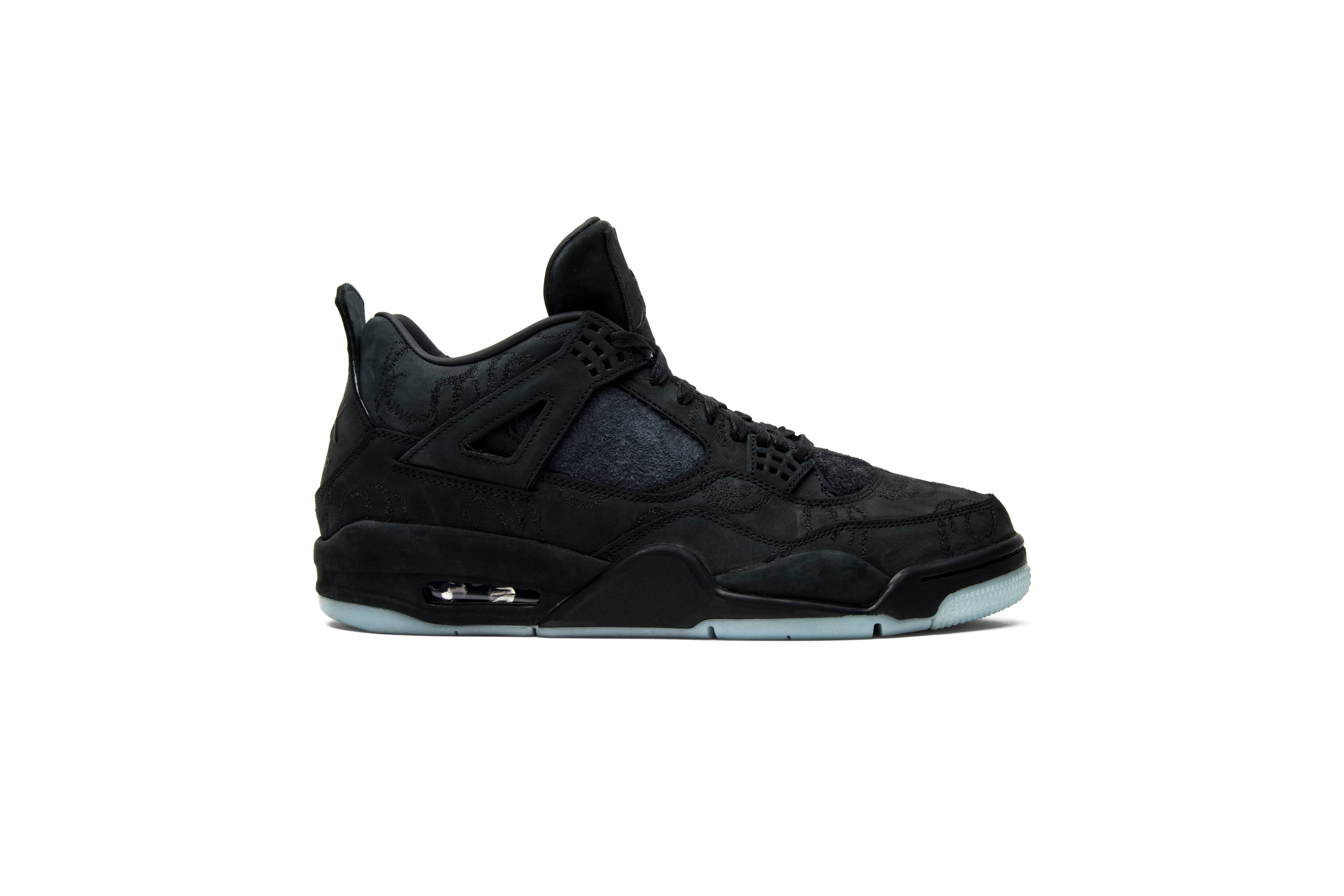 KAWS x Air Jordan 4 Retro Black 930155-001 Nicesnk