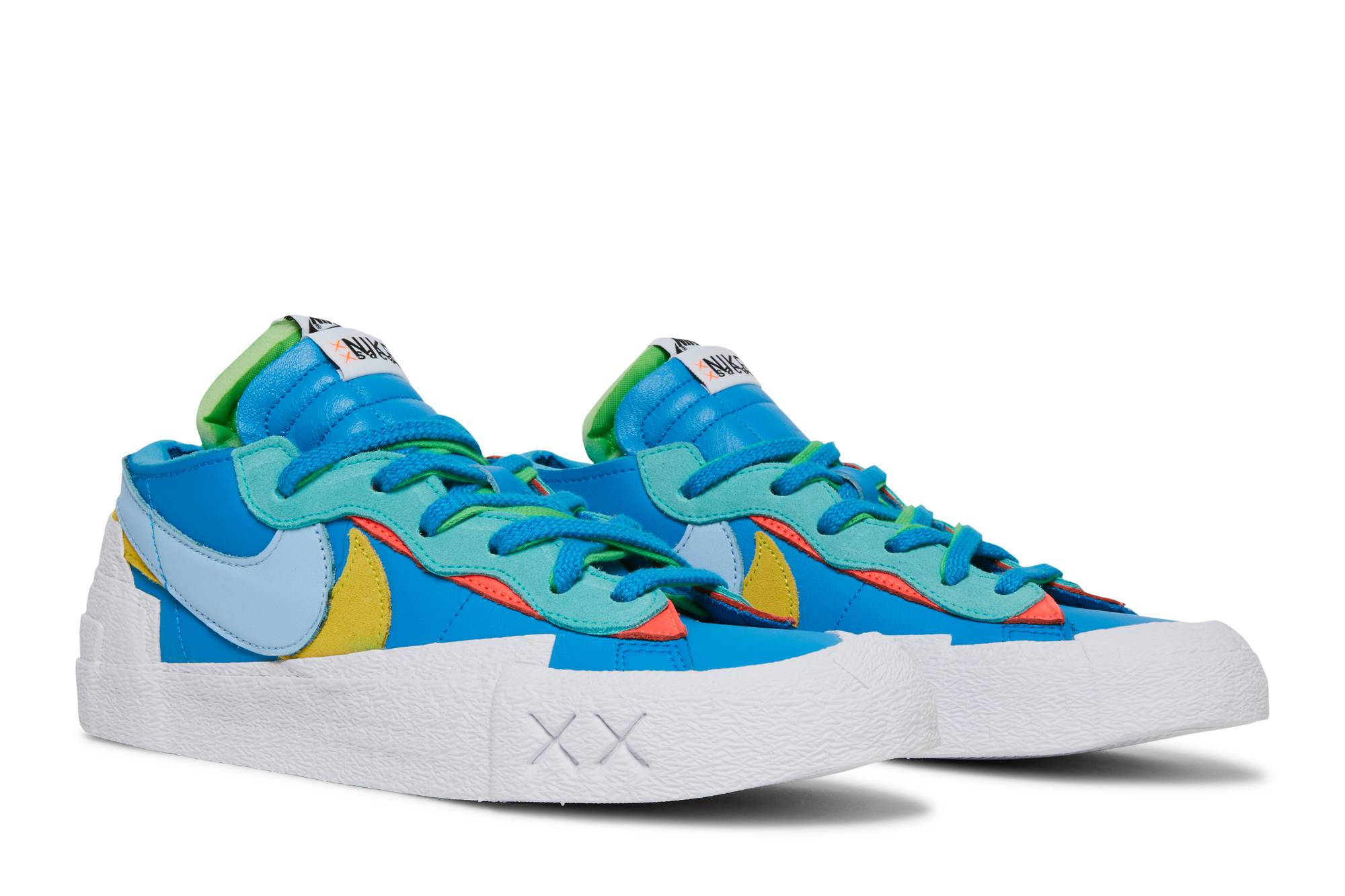 KAWS x sacai x Nike Blazer Low Neptune Blue DM7901-400 Nicesnk