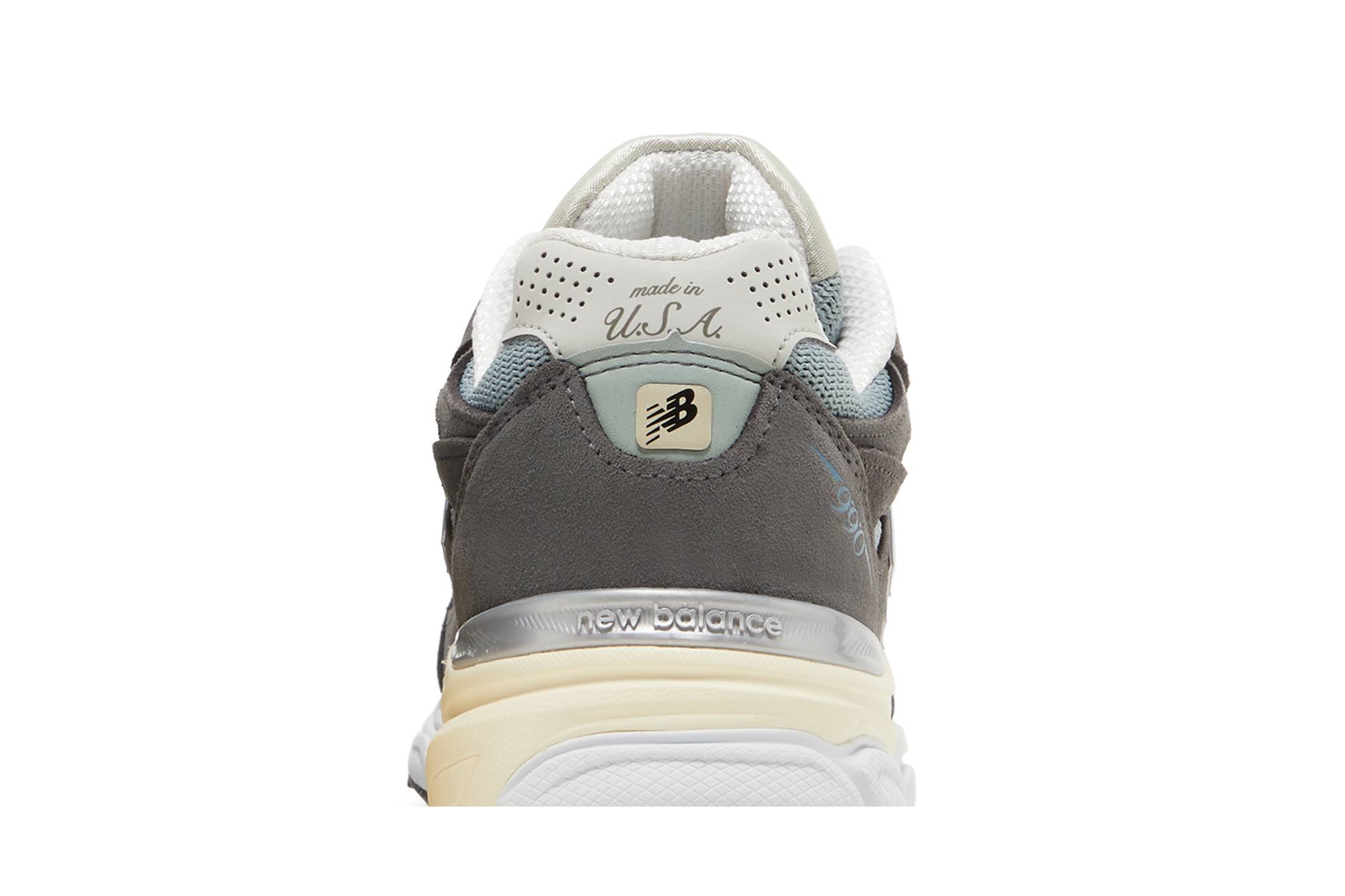 KITH x New Balance 990v3 Made in USA Steel Blue M990KS3 Nicesnk
