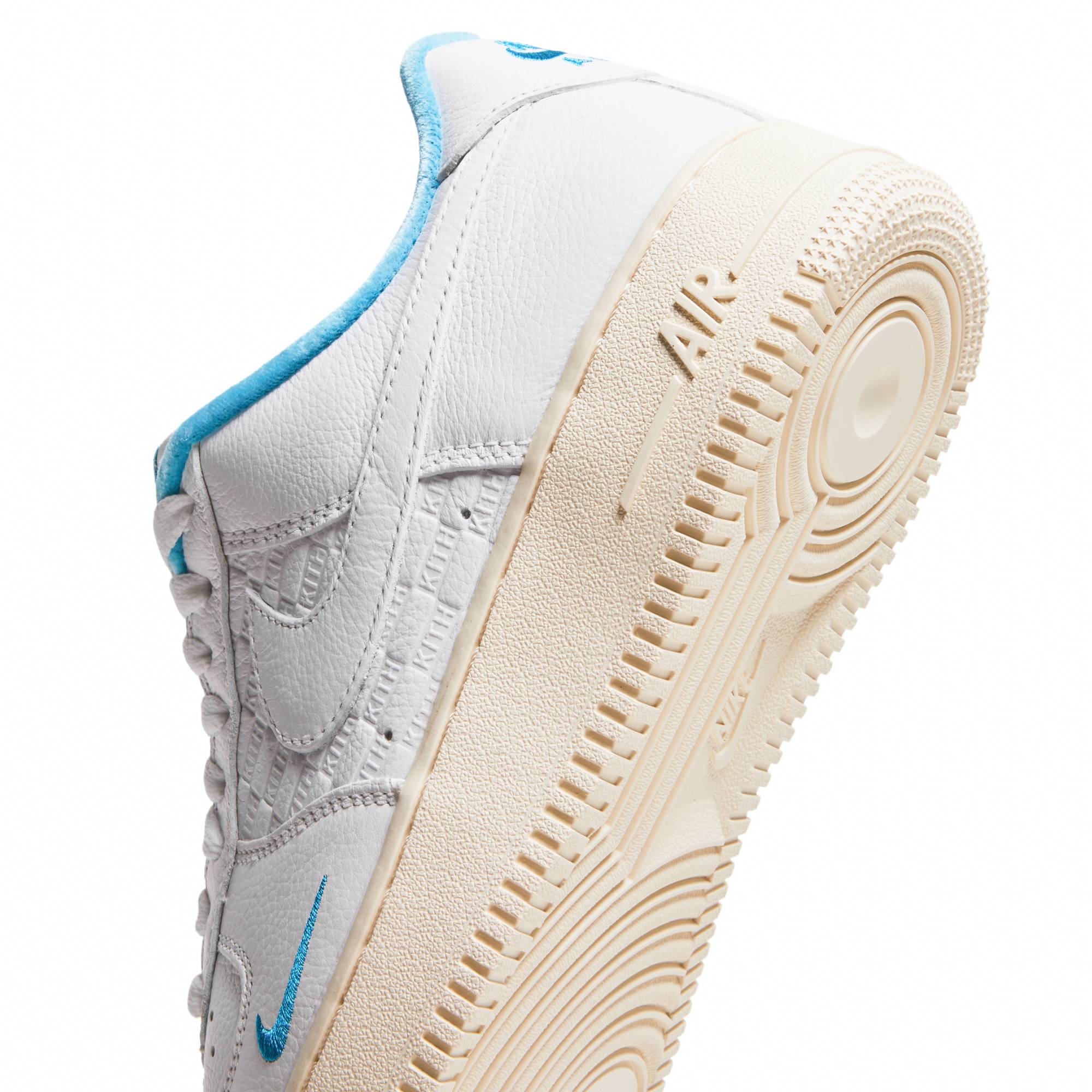KITH x Nike Air Force 1 Low Blue Lagoon DC9555-100 Nicesnk