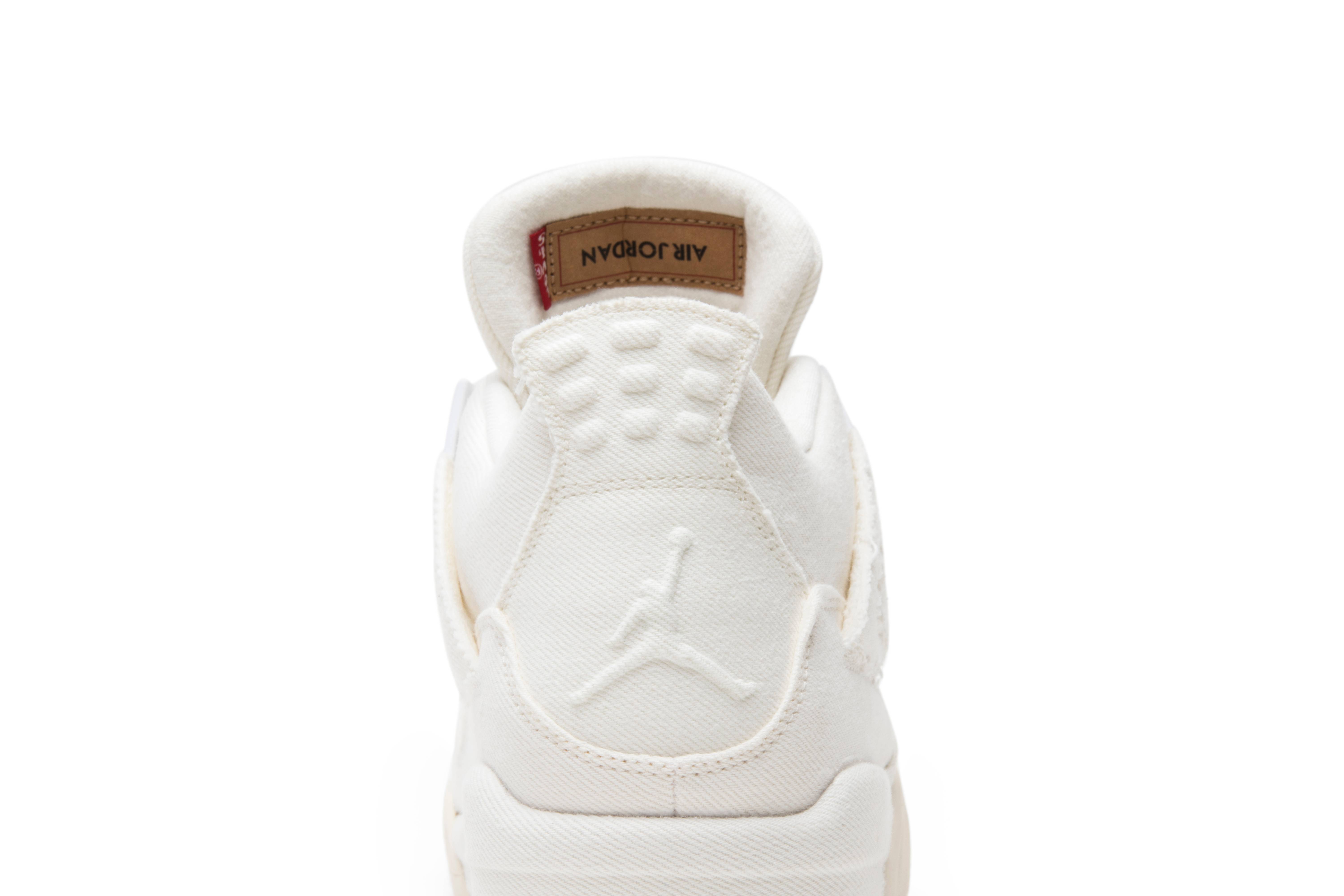 L*v*s x air jordan 4 retro white denim ao2571-100 nicesnk