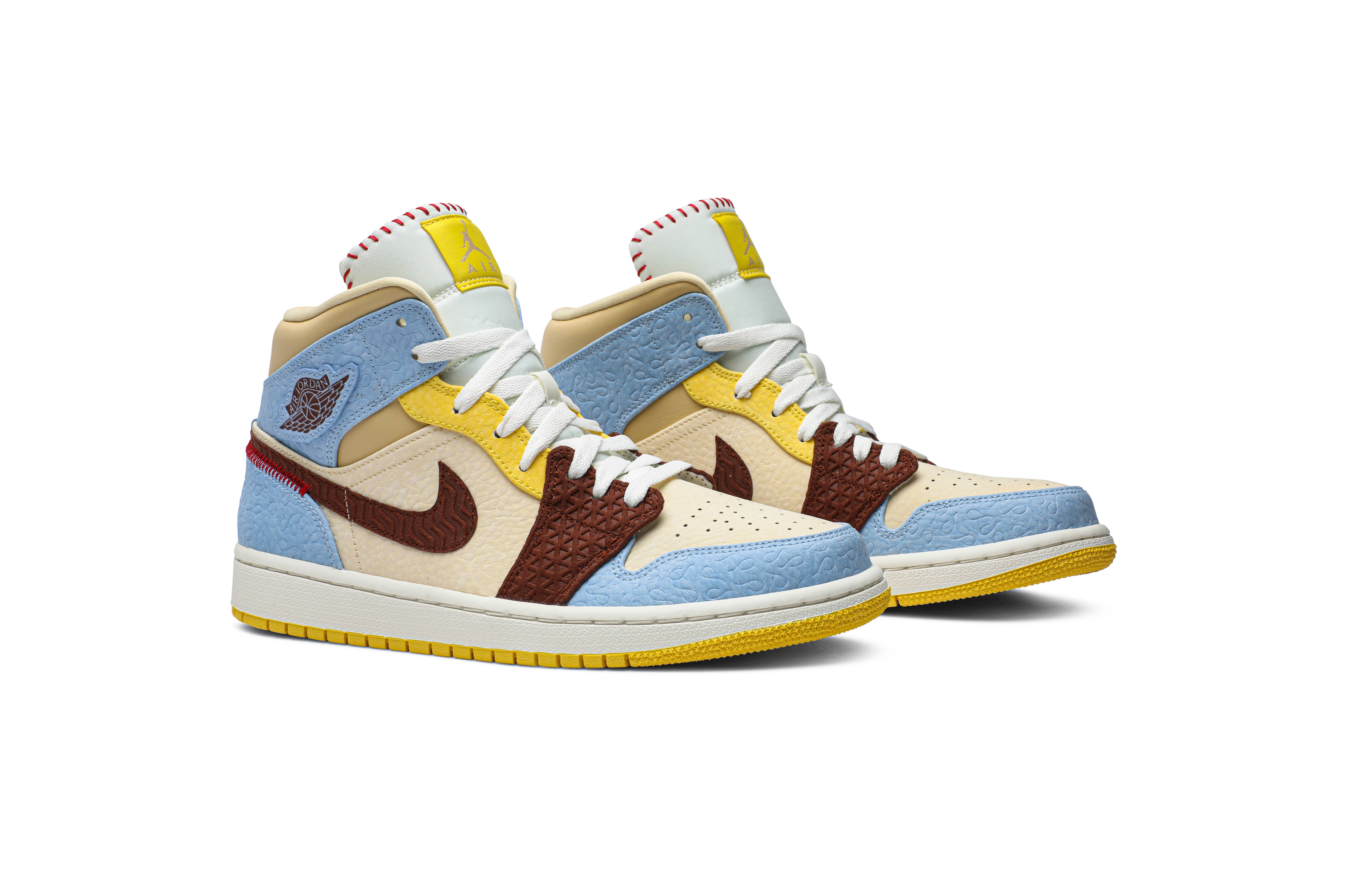 Maison Château Rouge x Jordan 1 Mid SE Fearless CU2803-200 Nicesnk