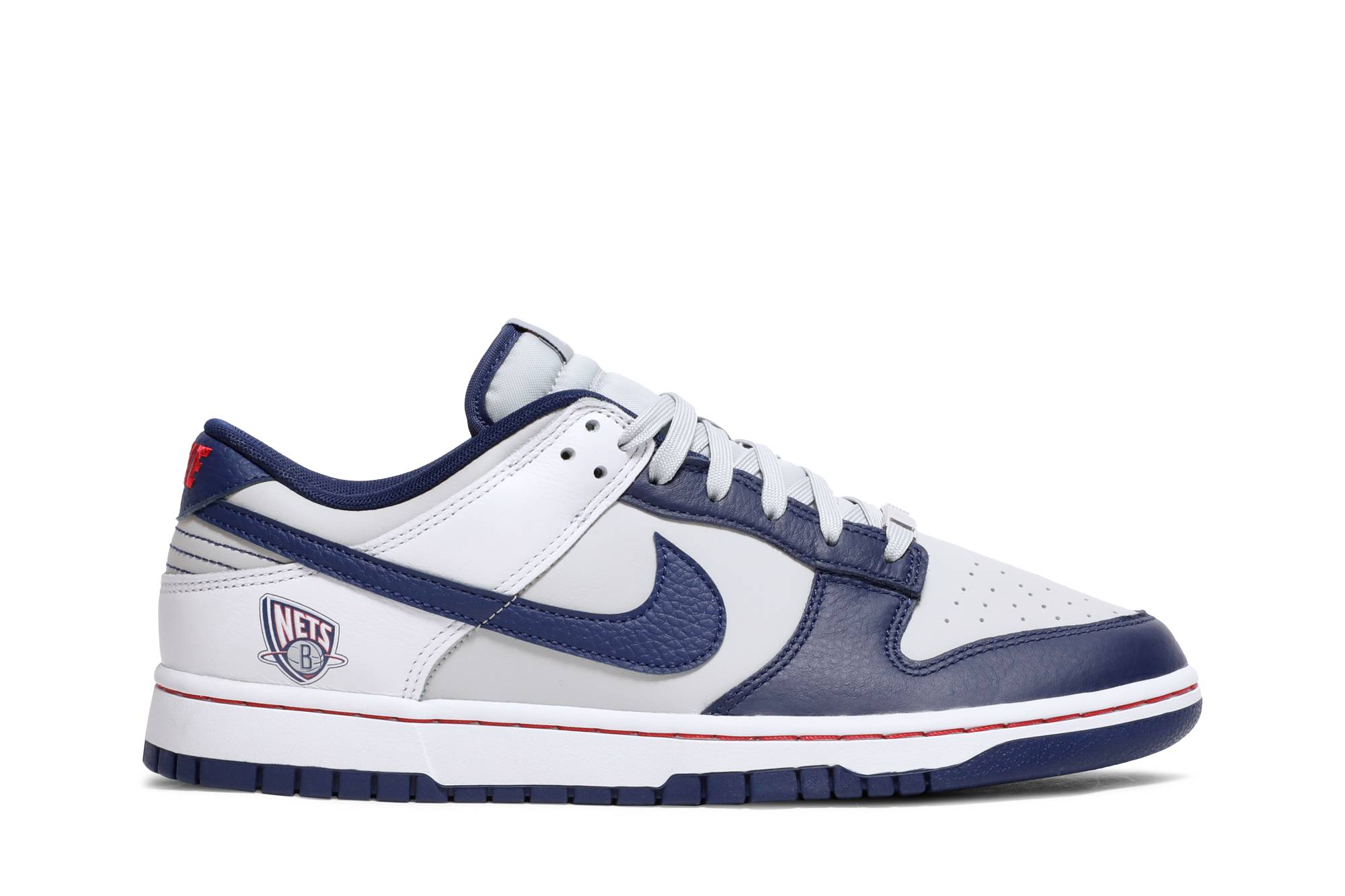 NBA x Nike Dunk Low EMB 75th Anniversary Brooklyn Nets DD3363-001 Nicesnk
