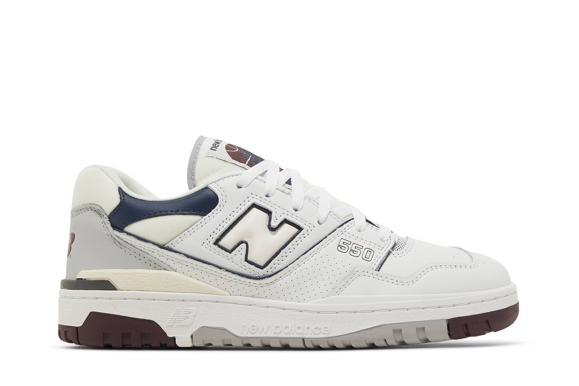 New Balance 550 ‘White Indigo Burgundy’ BB550PWB