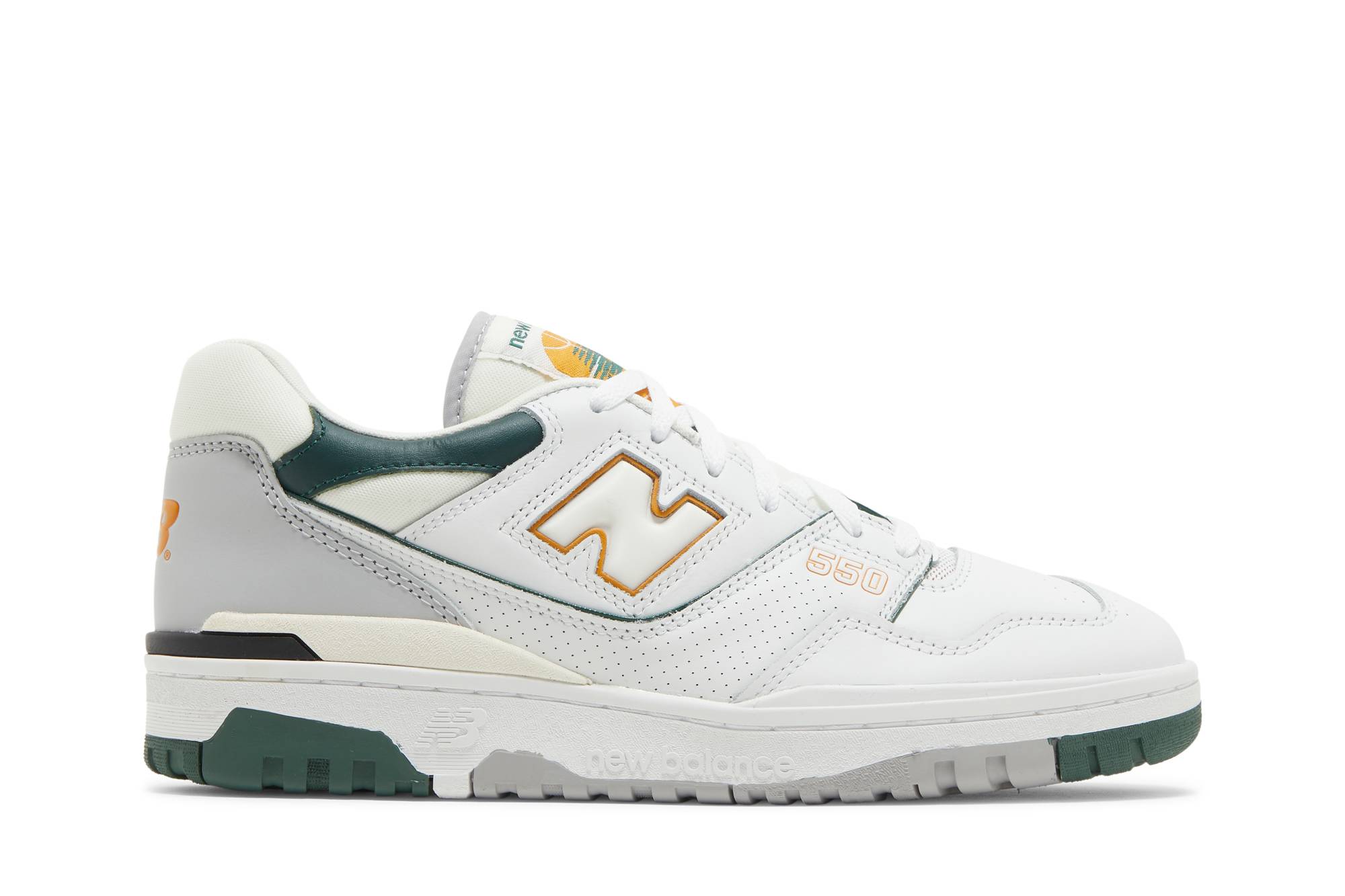 New Balance 550 White Nightwatch Green BB550PWC Nicesnk