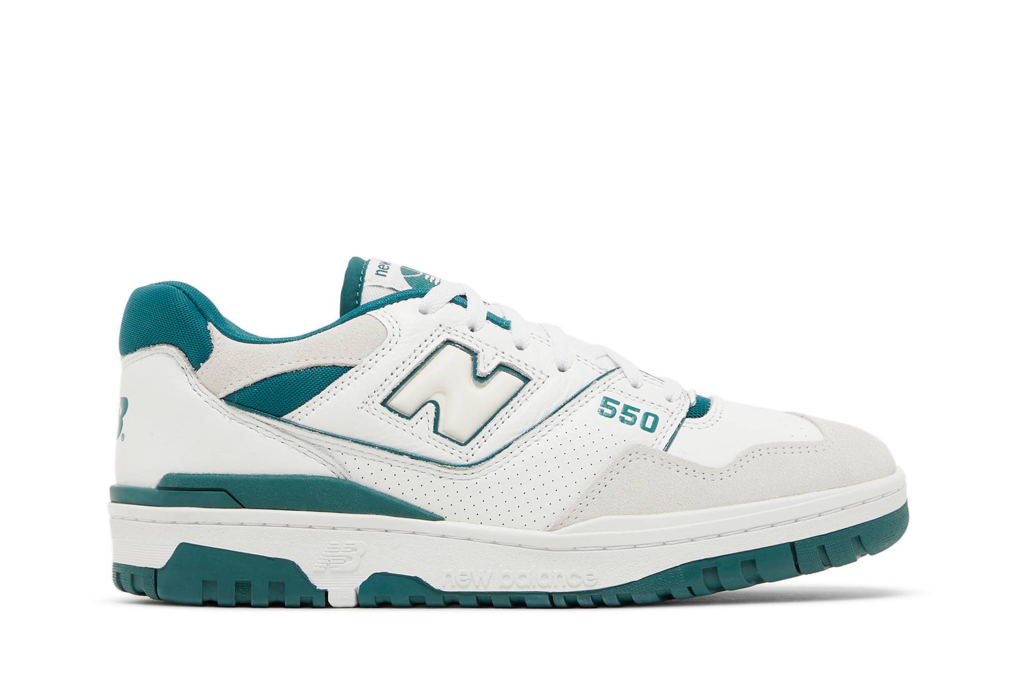 New Balance 550 White Vintage Teal BB550STA Nicesnk