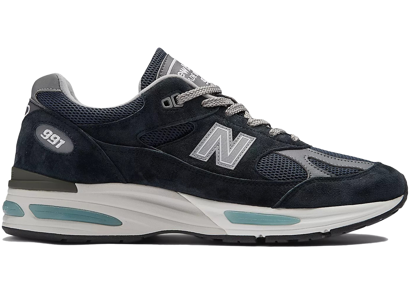 New Balance 991v2 Made in England Dark Navy U991NV2 Nicesnk