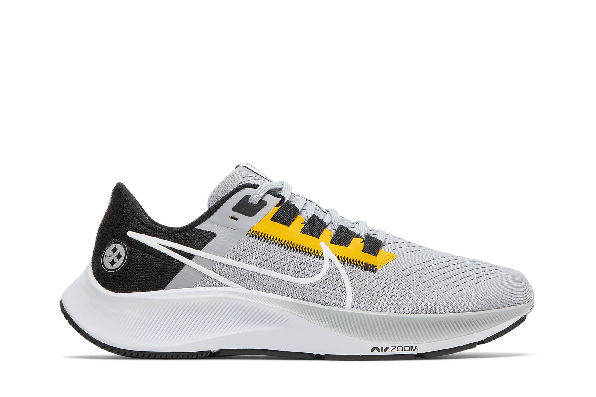 NFL x Nike Air Zoom Pegasus 38 Pittsburgh Steelers DJ0852-001 Nicesnk