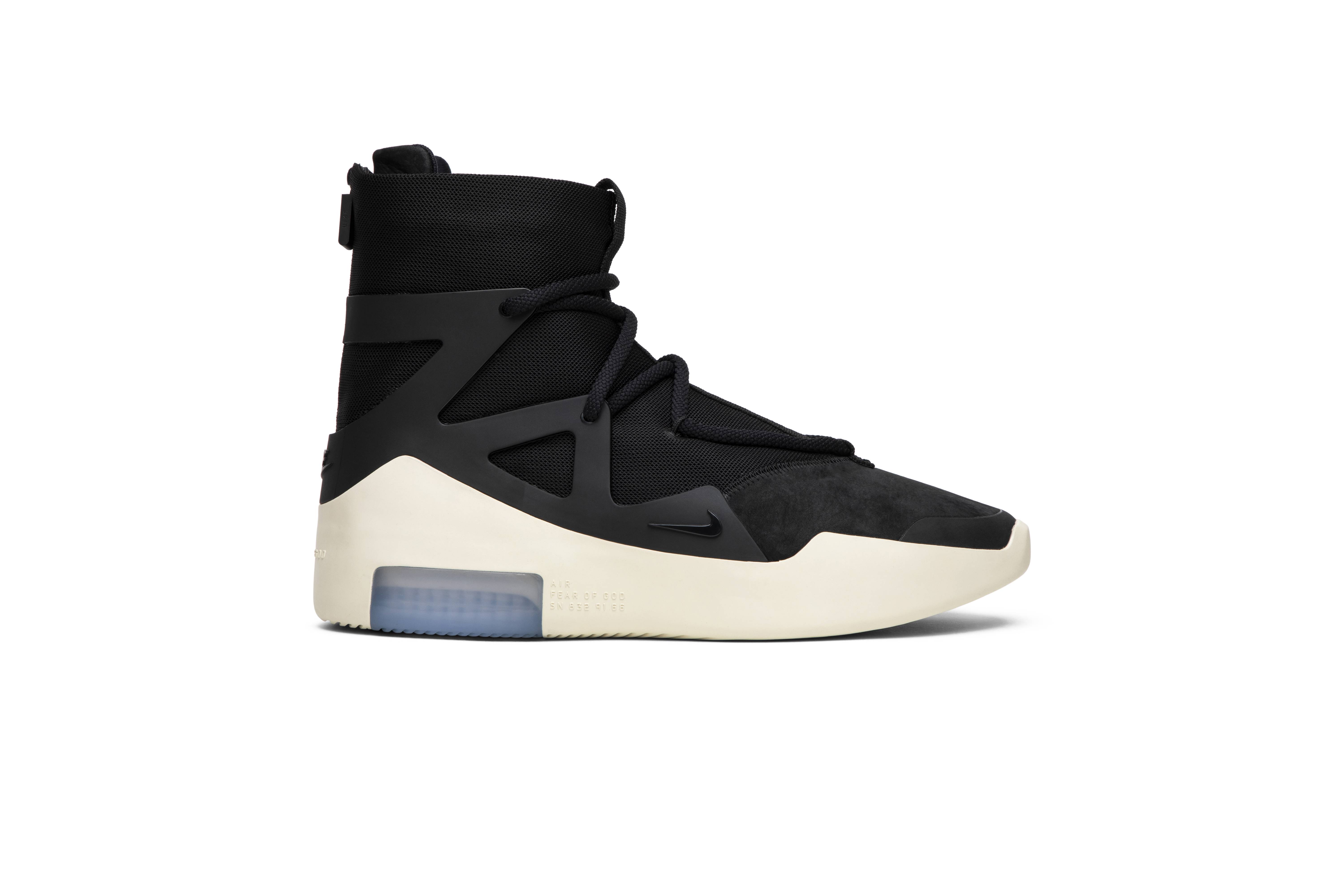 Nike Air Fear of God 1 Black AR4237-001 Nicesnk