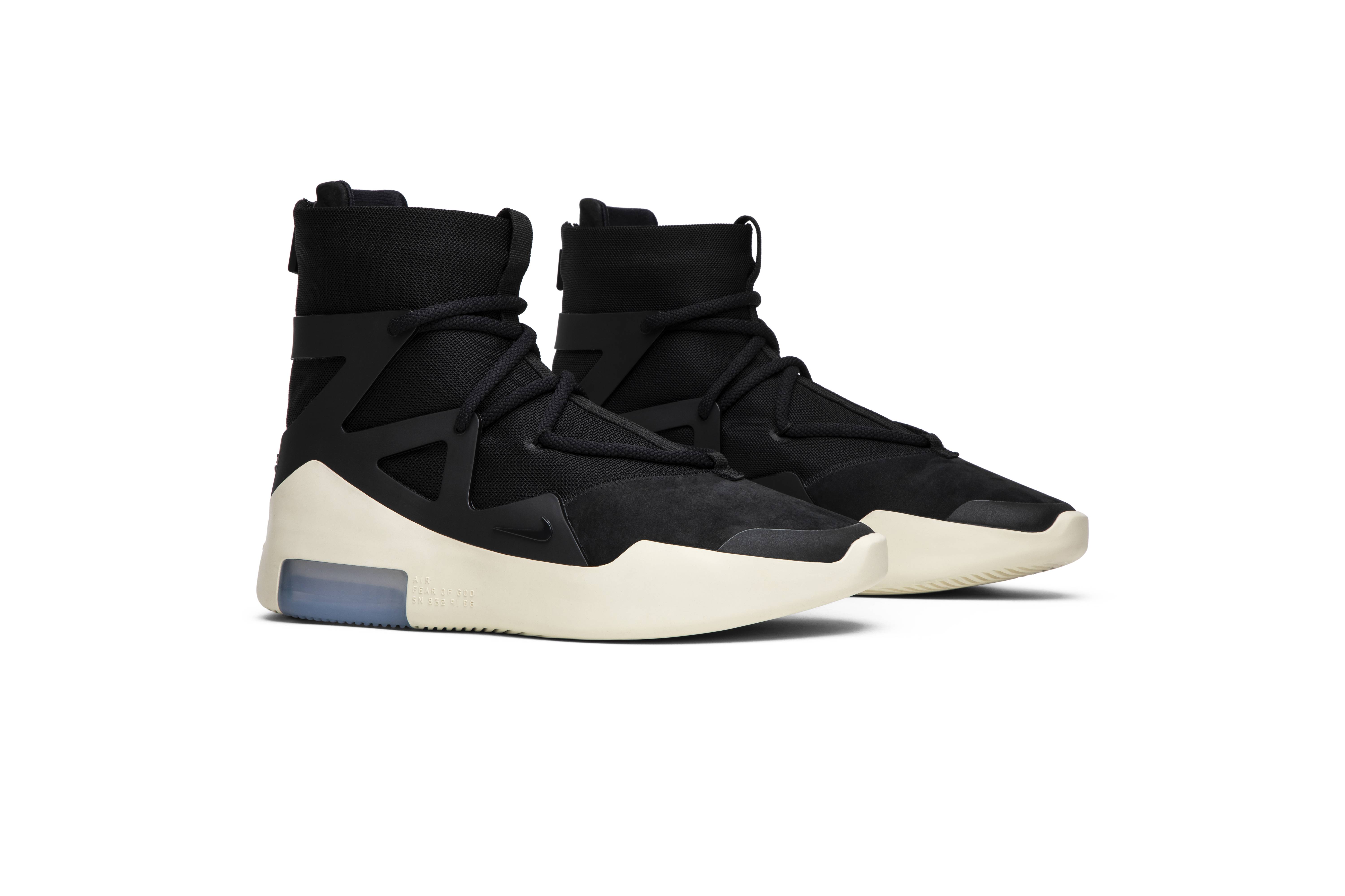 Nike Air Fear of God 1 Black AR4237-001 Nicesnk