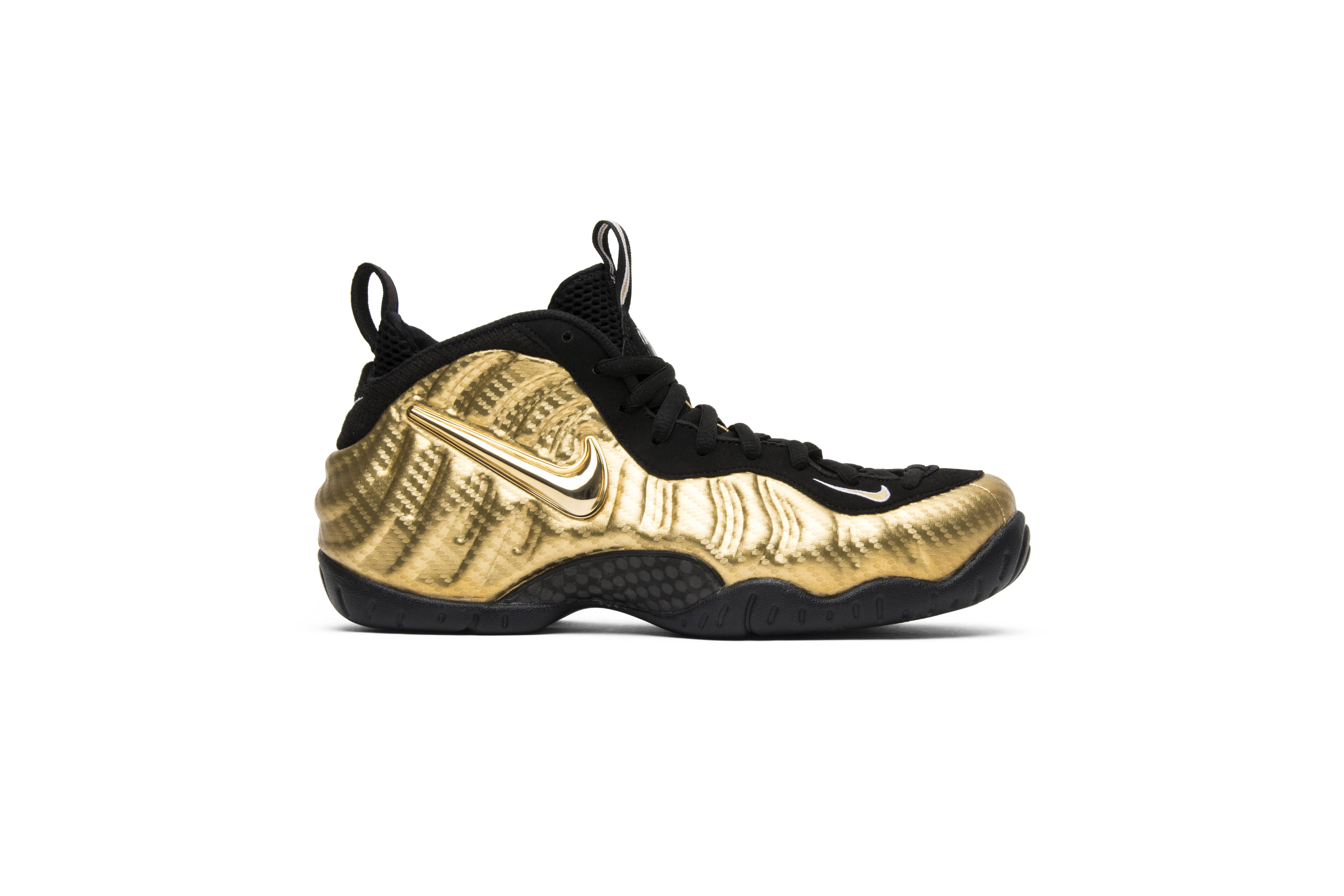 Nike Air Foamposite Pro Metallic Gold 624041-701 Nicesnk