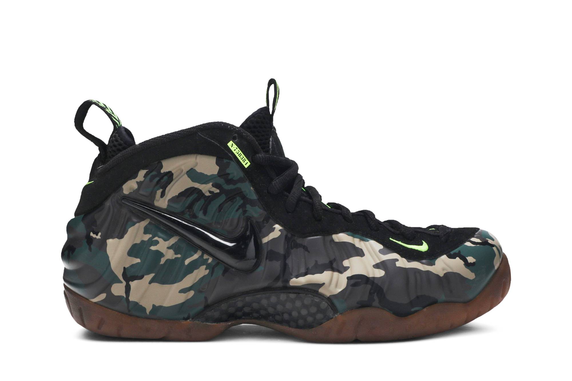Nike Air Foamposite Pro Prm Le Green Camo 587547-300 Nicesnk