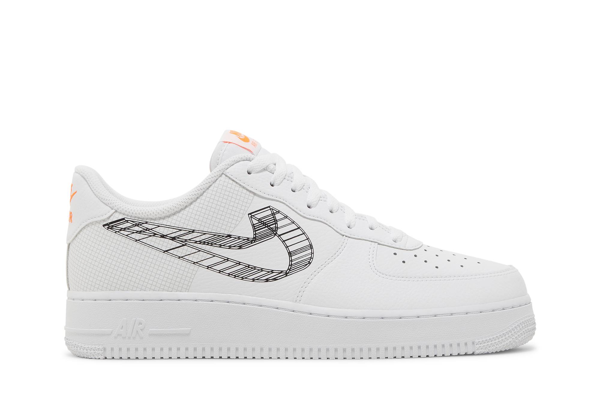 Nike Air Force 1 07 3D Swoosh DR0149-100 Nicesnk