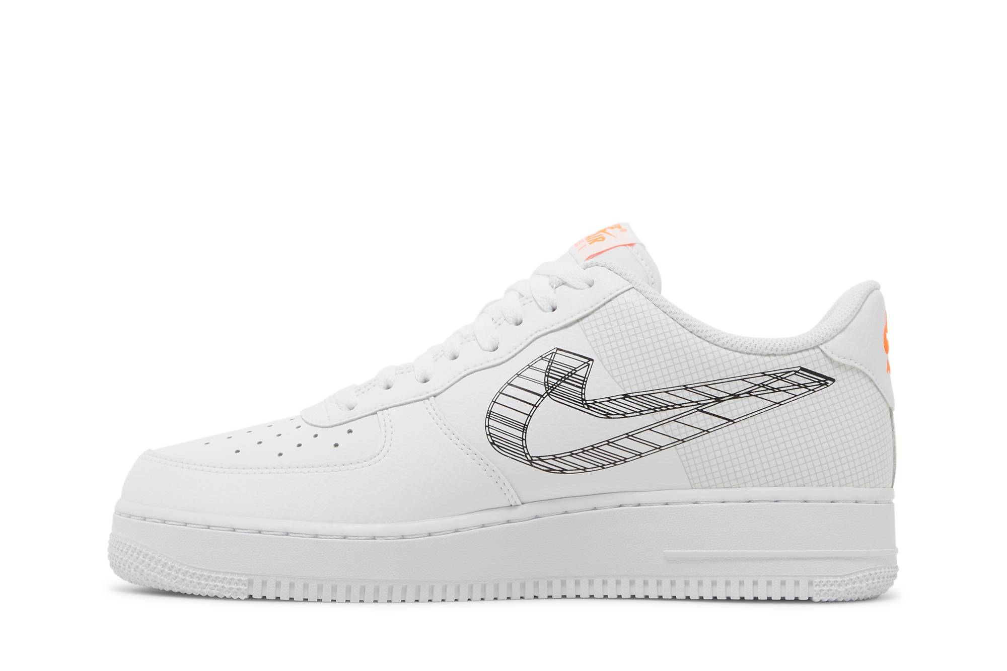 Nike Air Force 1 07 3D Swoosh DR0149-100 Nicesnk
