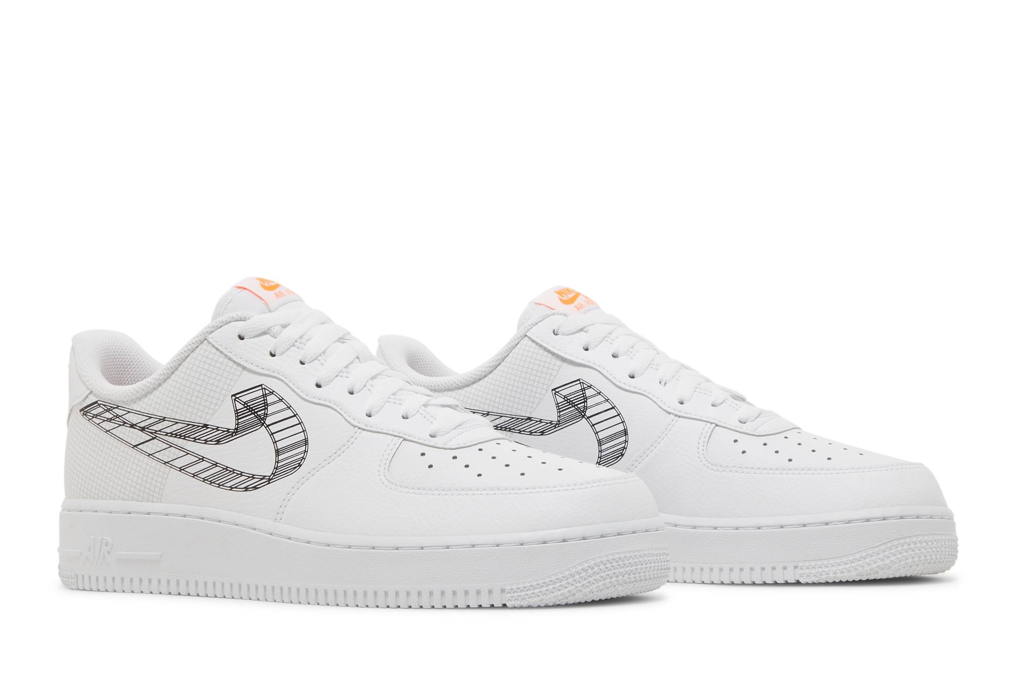 Nike Air Force 1 07 3D Swoosh DR0149-100 Nicesnk