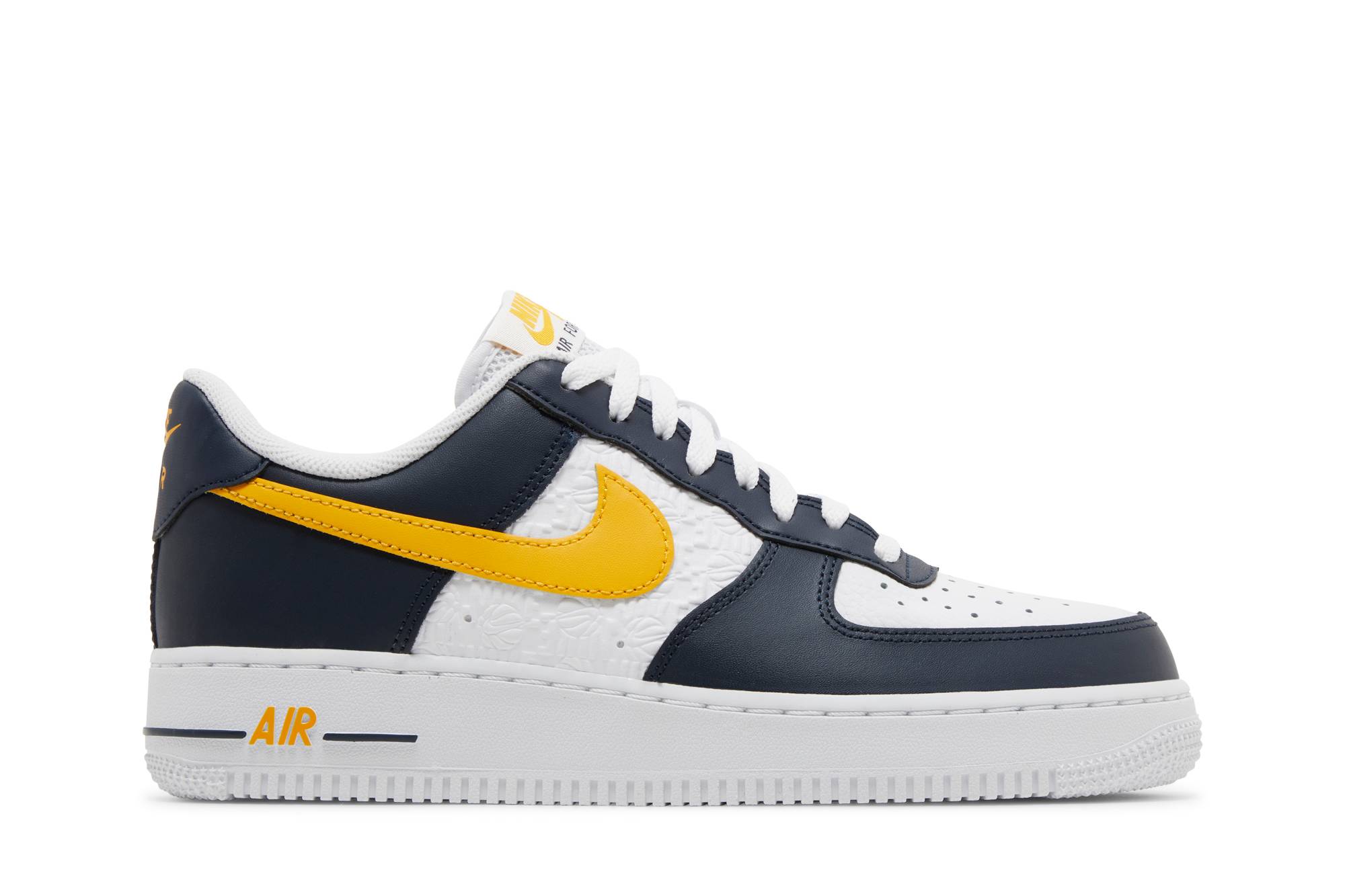 Nike Air Force 1 07 Embossed Hoops – Dark Obsidian FJ4209-400 Nicesnk