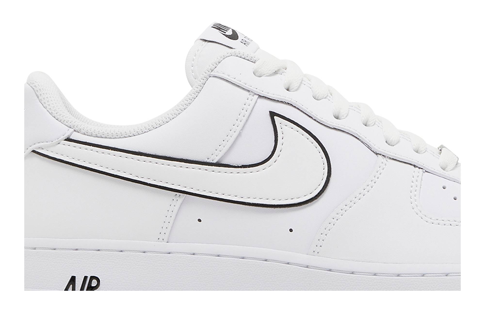 Nike Air Force 1 07 White Black Outline DV0788-103 Nicesnk
