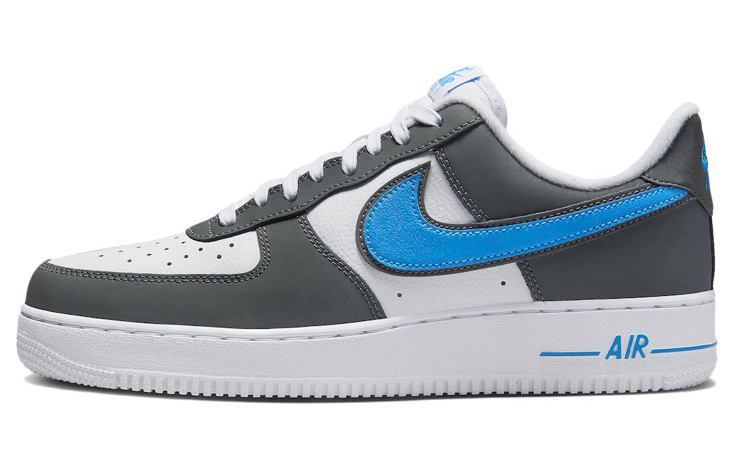 Nike Air Force 1 07 White Grey Photo Blue FB3360-100 Nicesnk