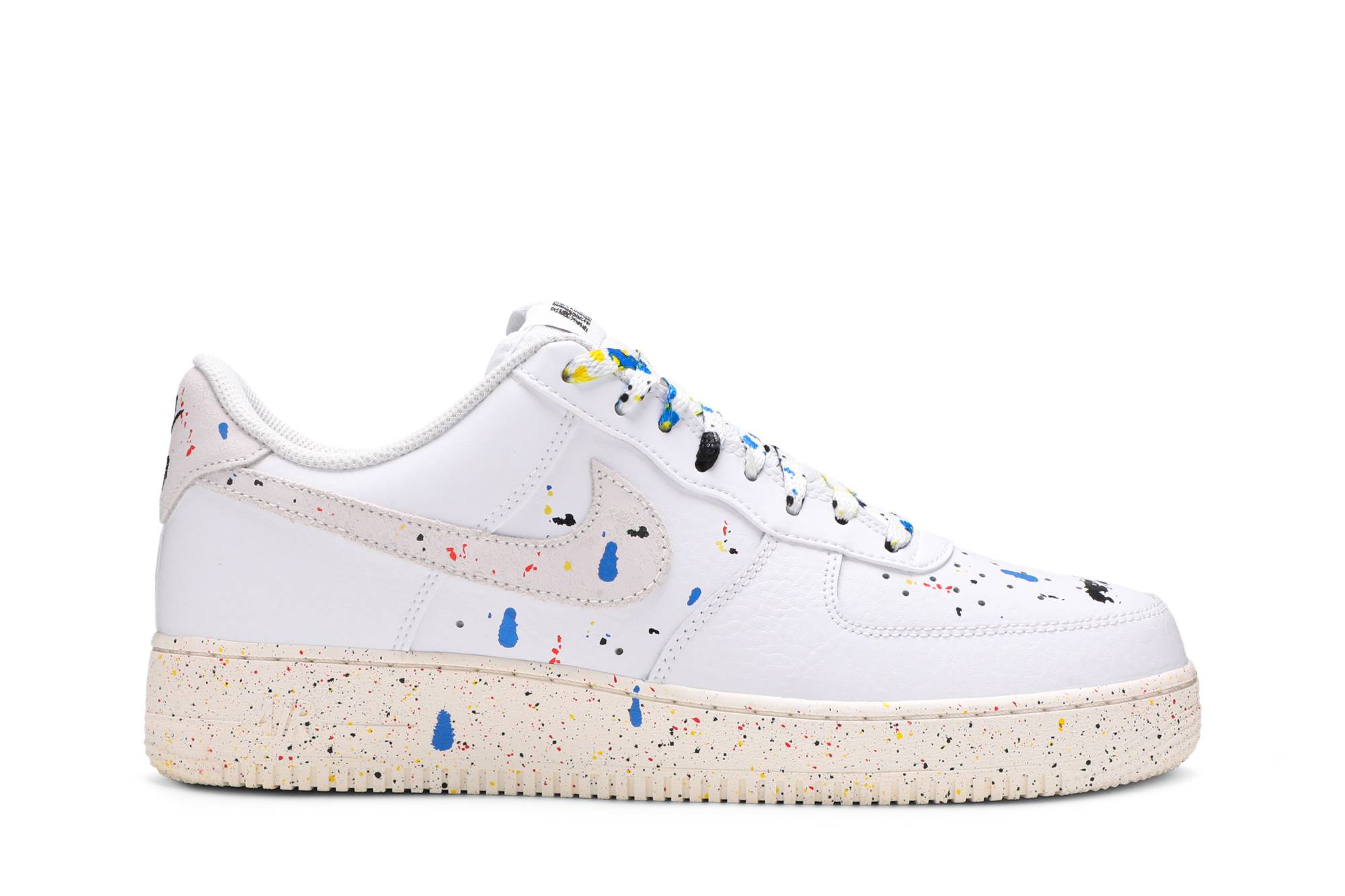 Nike Air Force 1 07 LV8 Paint Splatter CZ0339-100 Nicesnk