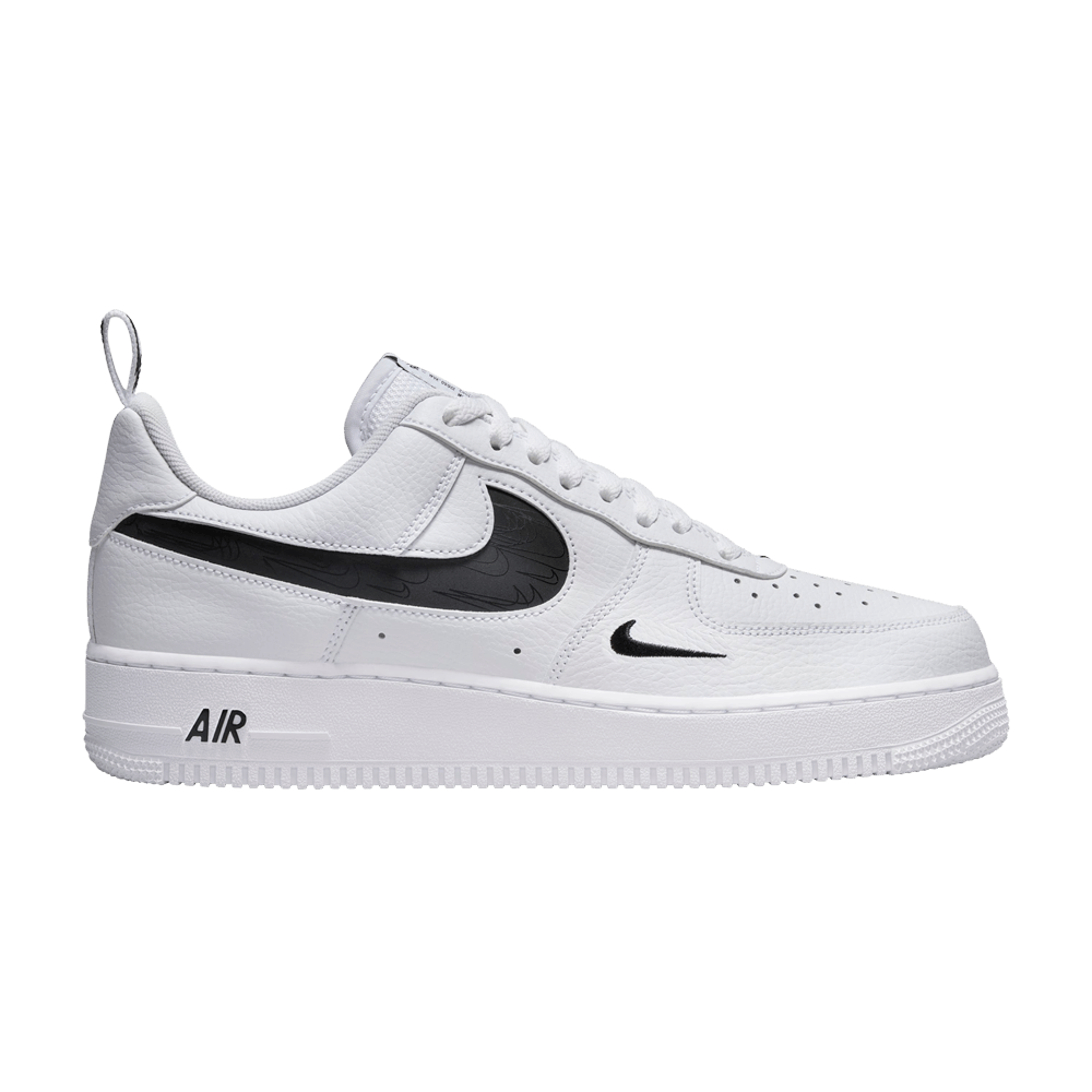Nike Air Force 1 ’07 LV8 ‘Reflective Swoosh – White Black’ FV1320-100