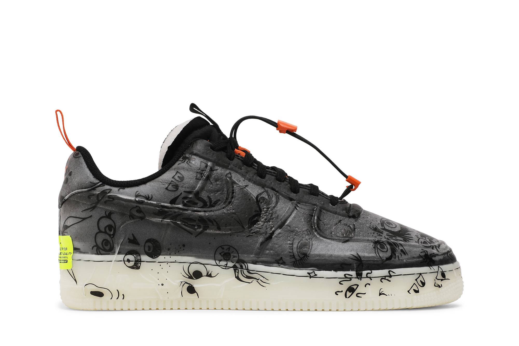 Nike Air Force 1 Experimental Black Starfish DC8904-001 Nicesnk