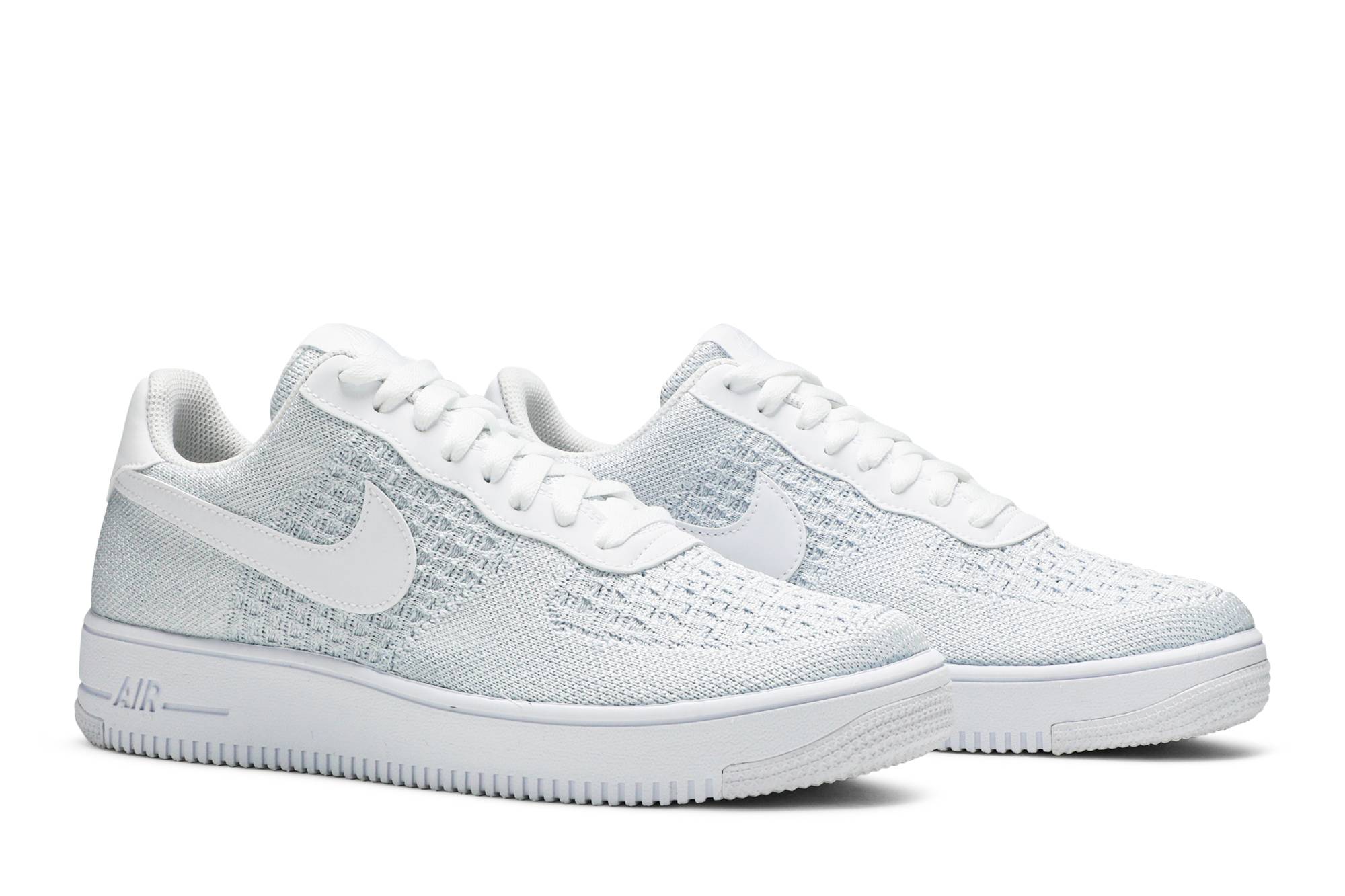 Nike Air Force 1 Flyknit Low 2.0 Pure Platinum AV3042-100 Nicesnk